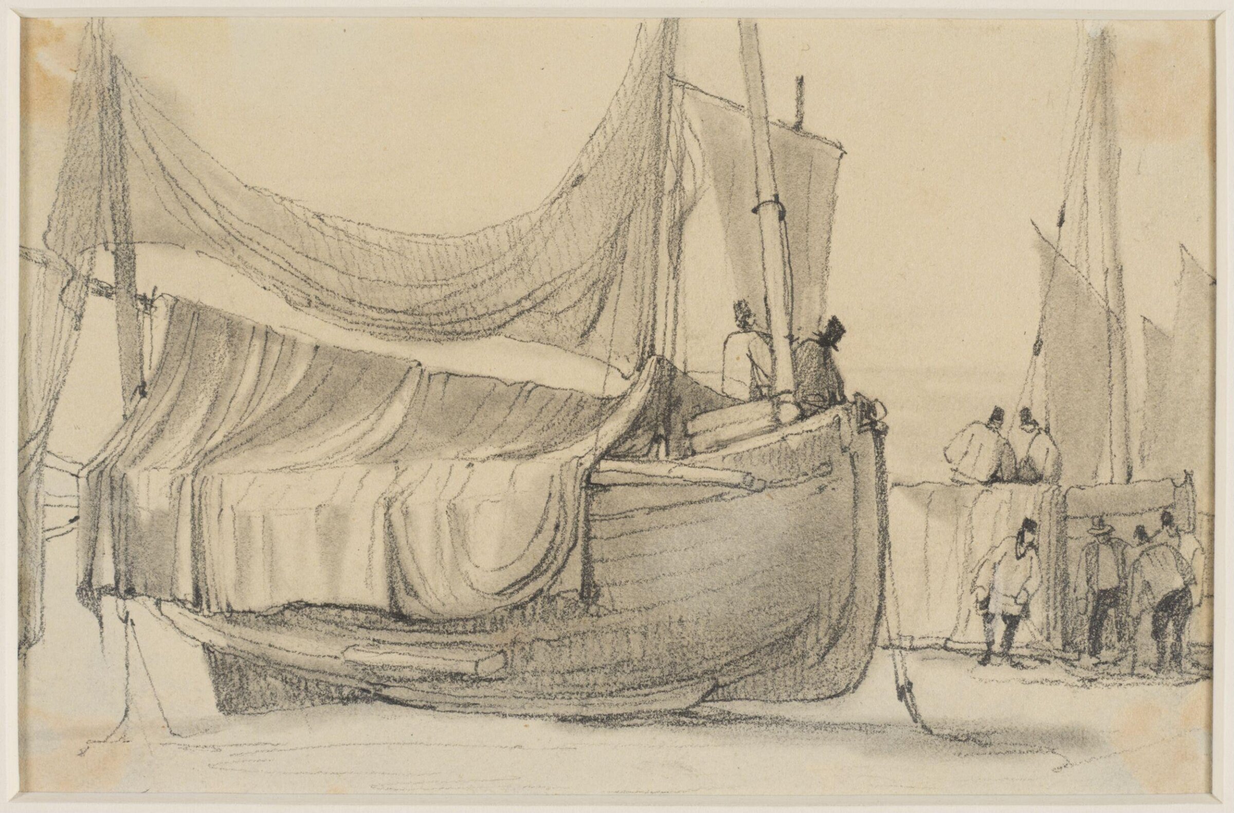 Drawing, Samuel Prout, early 19th century