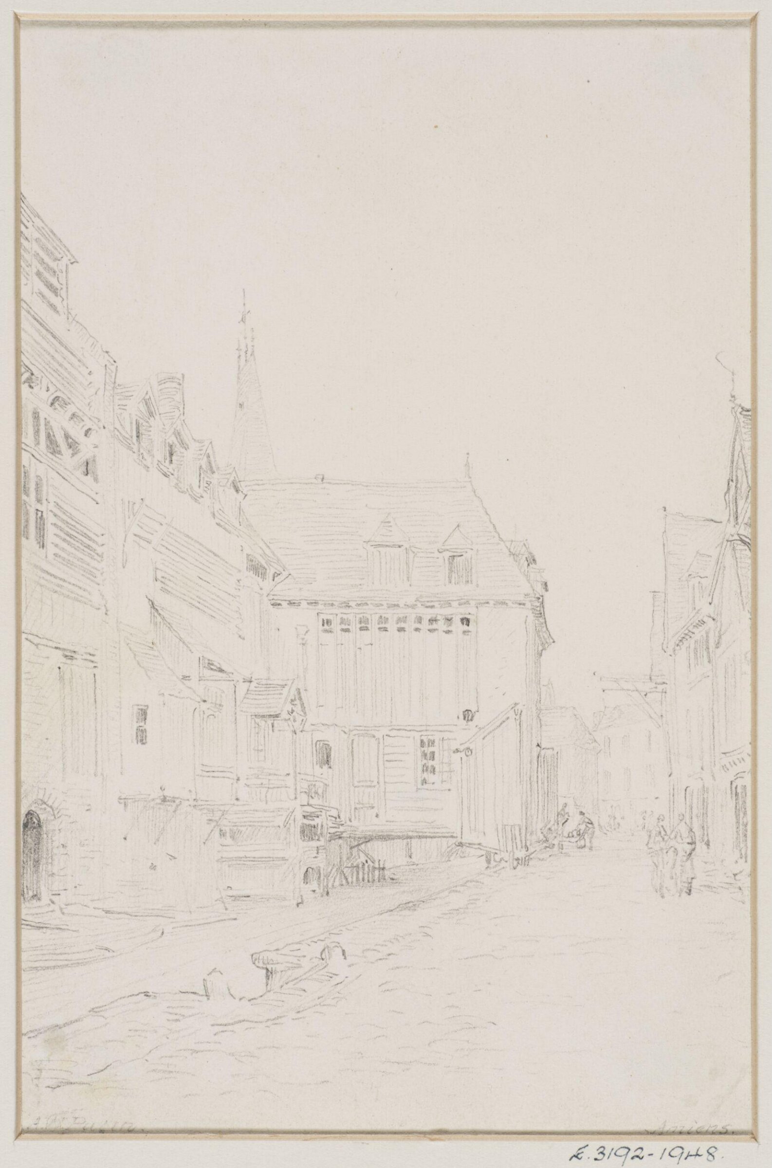 Topographical drawings, A.W.N. Pugin