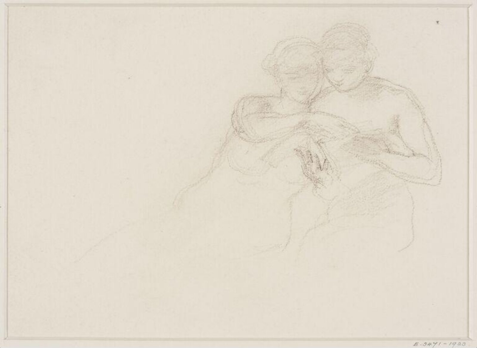Drawing, Edward John Sir Poynter, c. 1856-1919