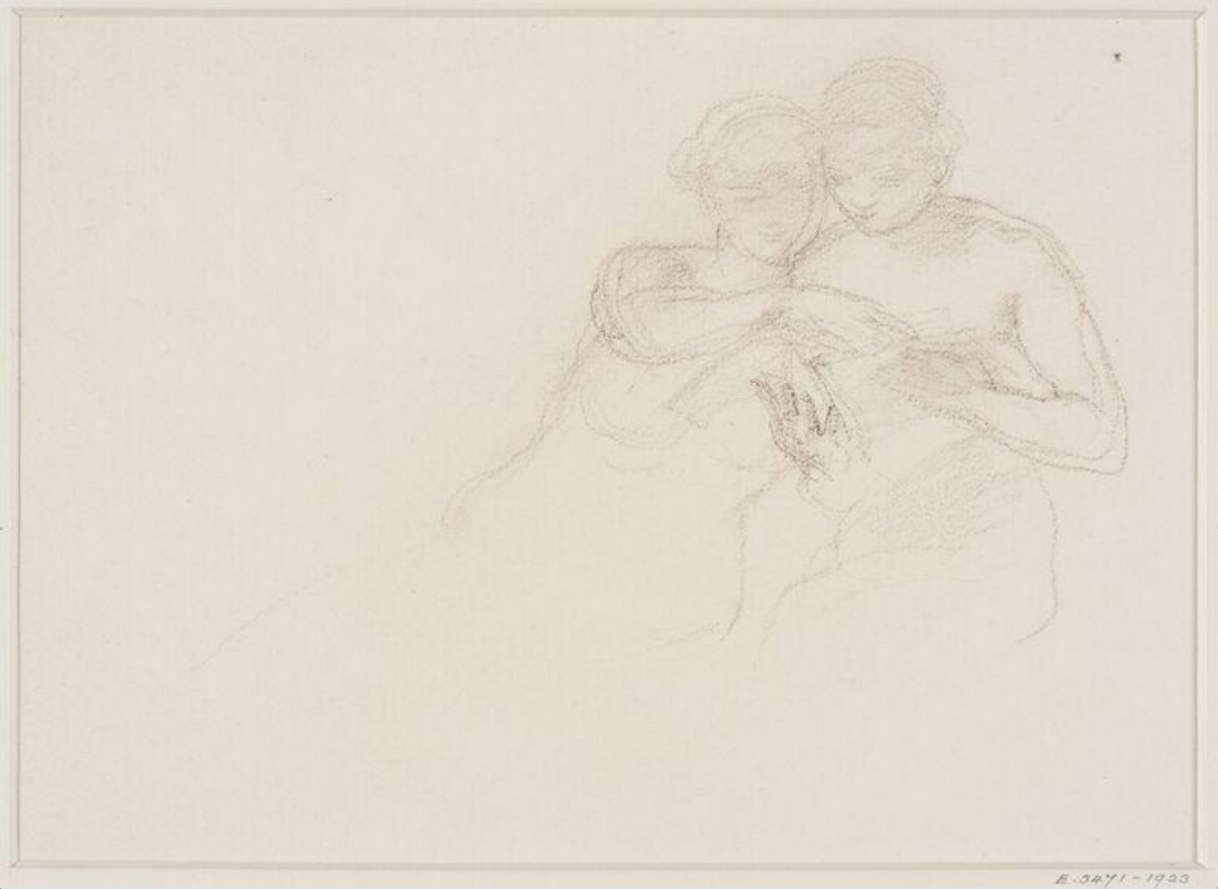 Drawing, Edward John Sir Poynter, ок. 1856–1919