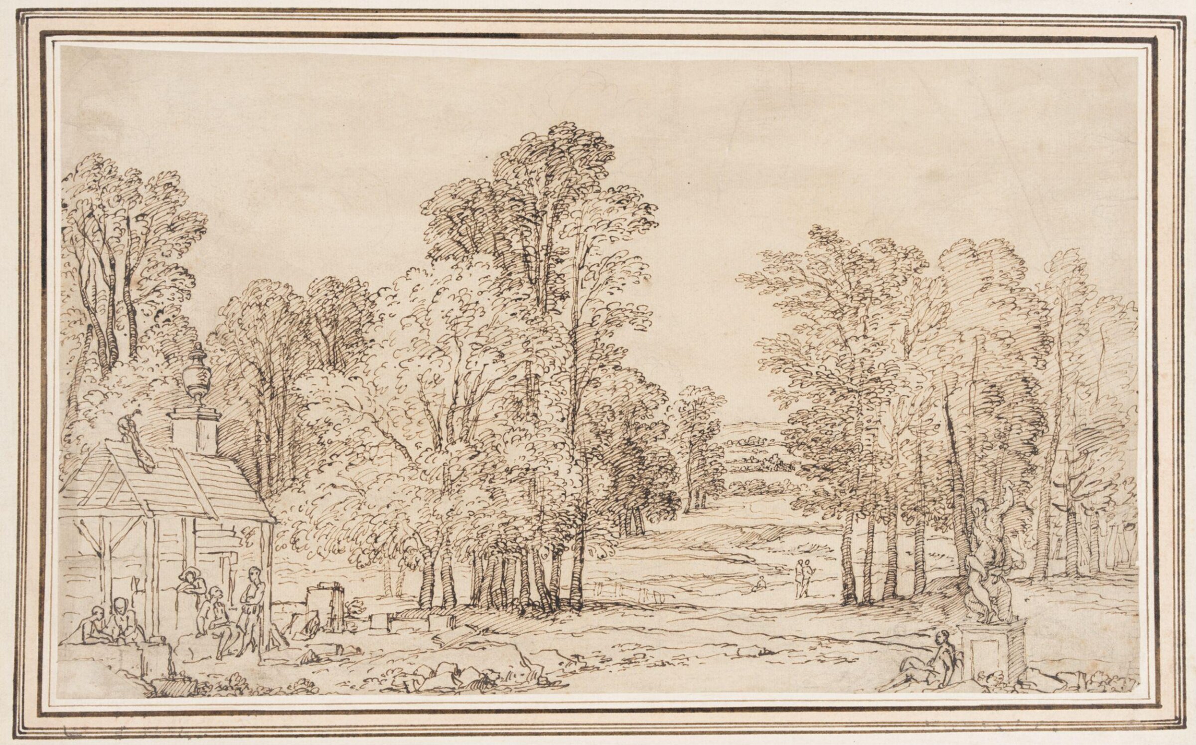 Drawing, James Thornhill
