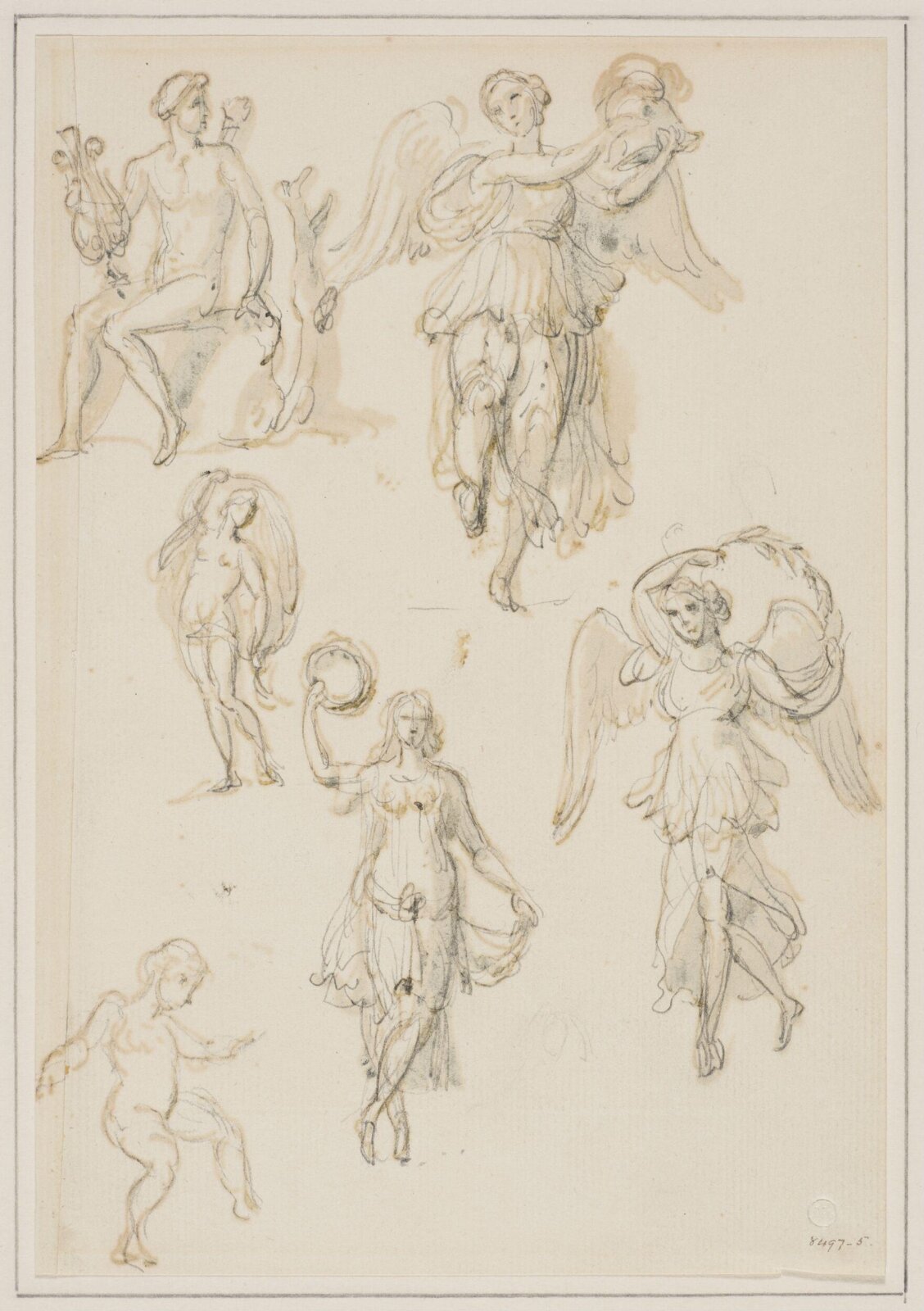 Drawing, James Thornhill, c. 1695-1734
