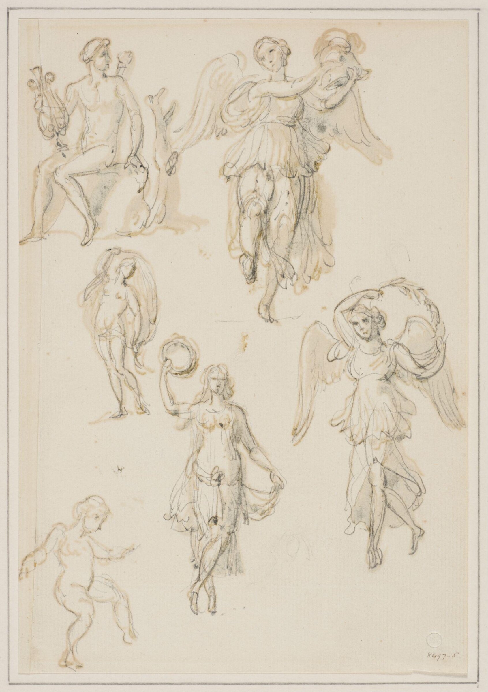 Drawing, James Thornhill, c. 1695-1734