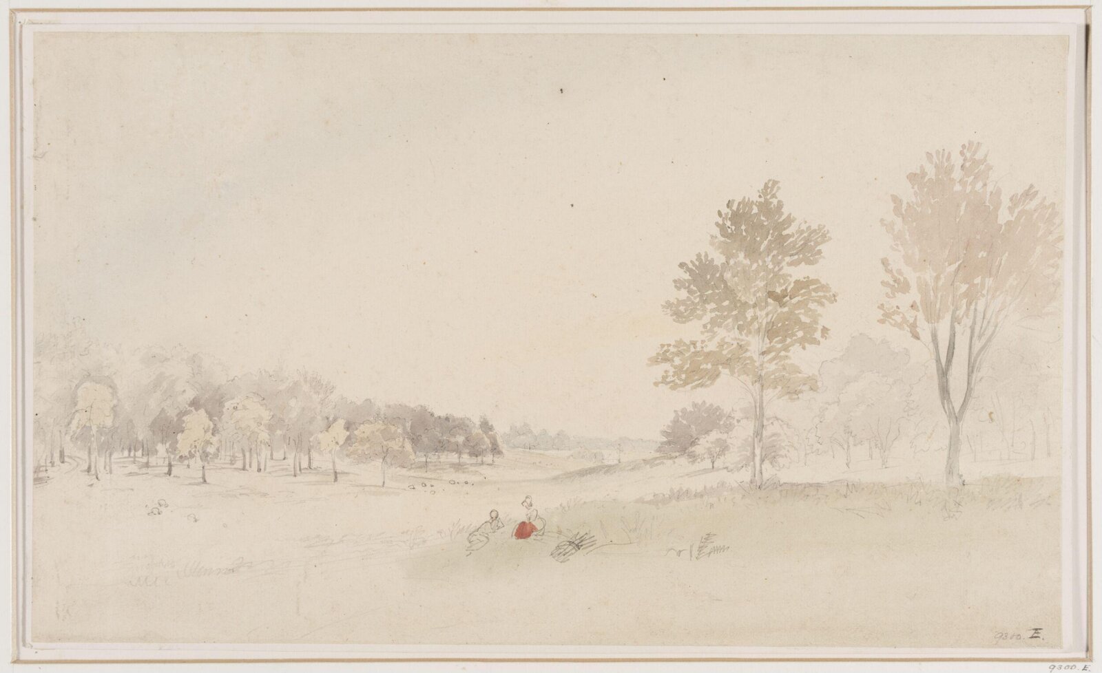 Drawing, James Baker Pyne, ca. mid 19th century