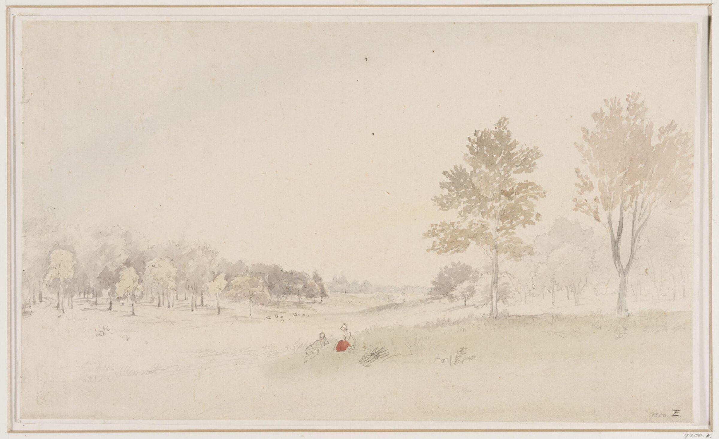 Drawing, James Baker Pyne, ca. mid 19th century