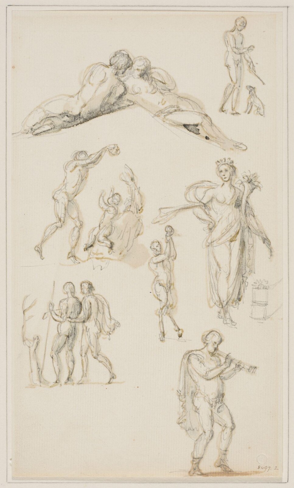 Drawing, James Thornhill, c. 1695-1734