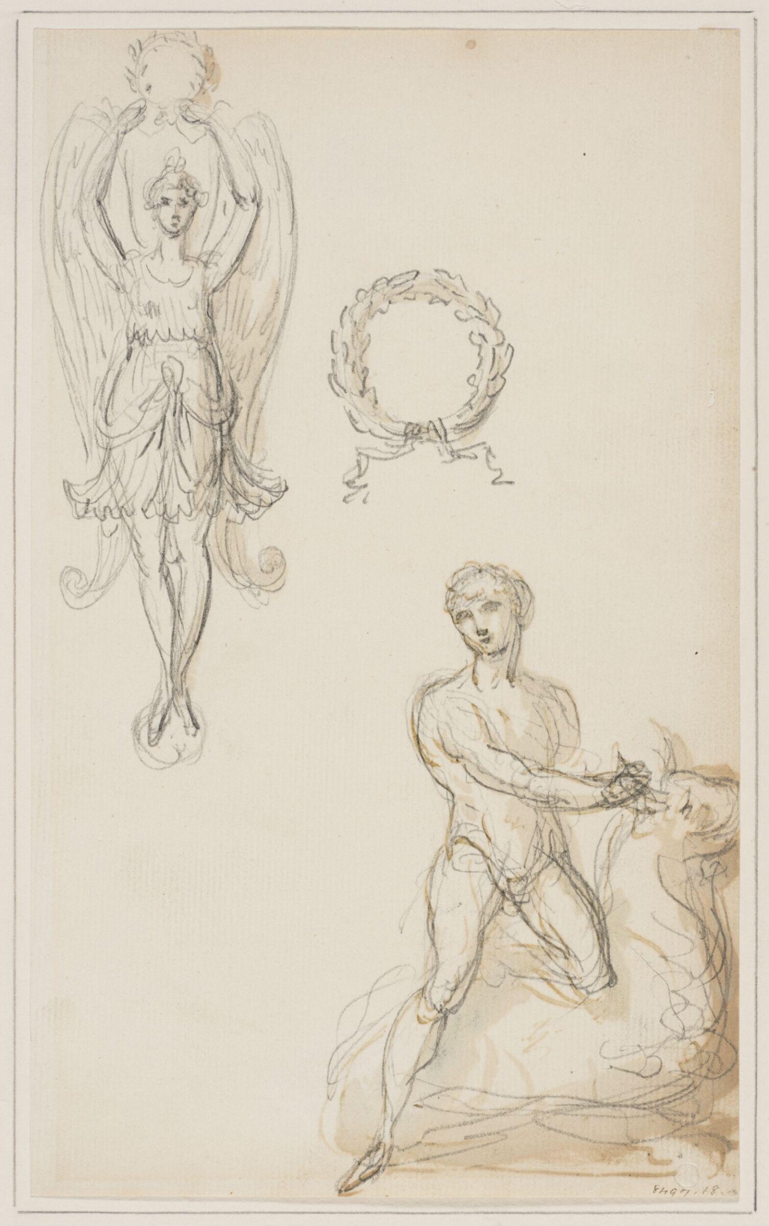Drawing, James Thornhill, c. 1695-1734