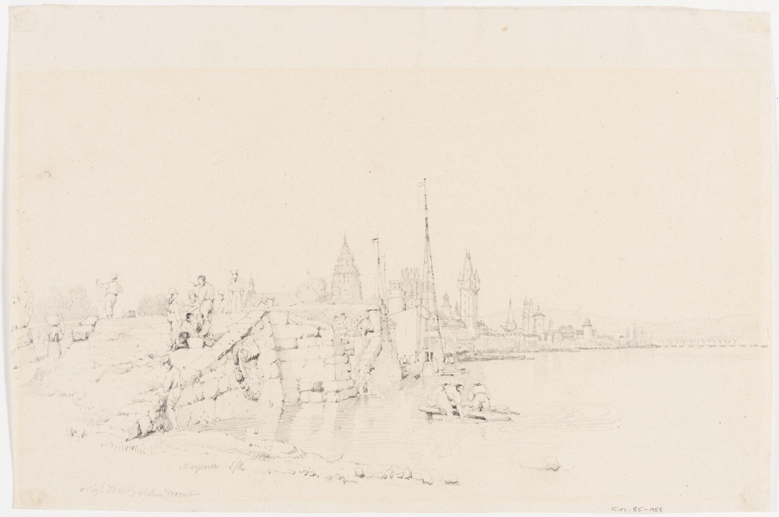 Drawing, Samuel Prout