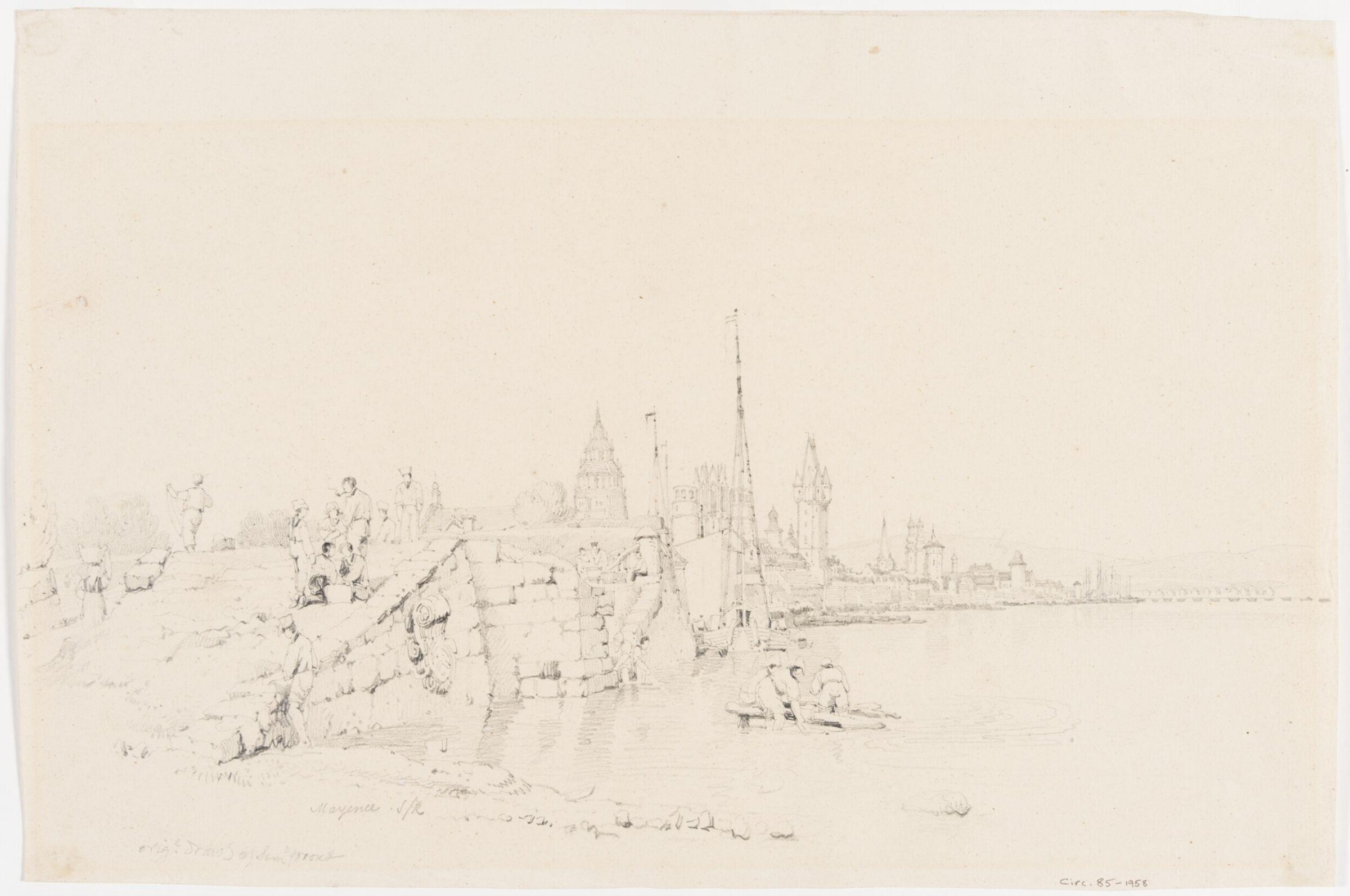 Drawing, Samuel Prout