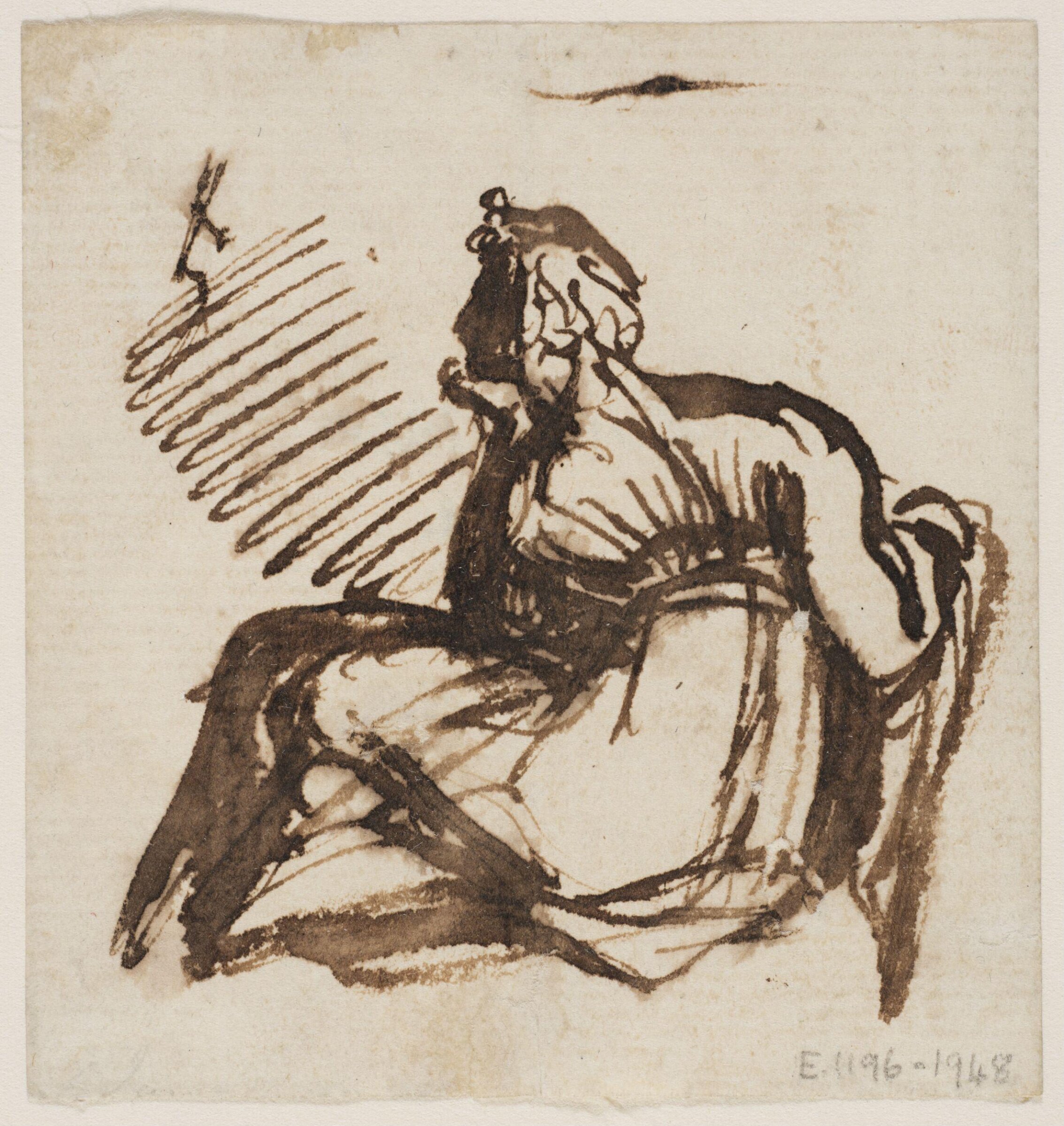Drawing, Romney, 1734-1802