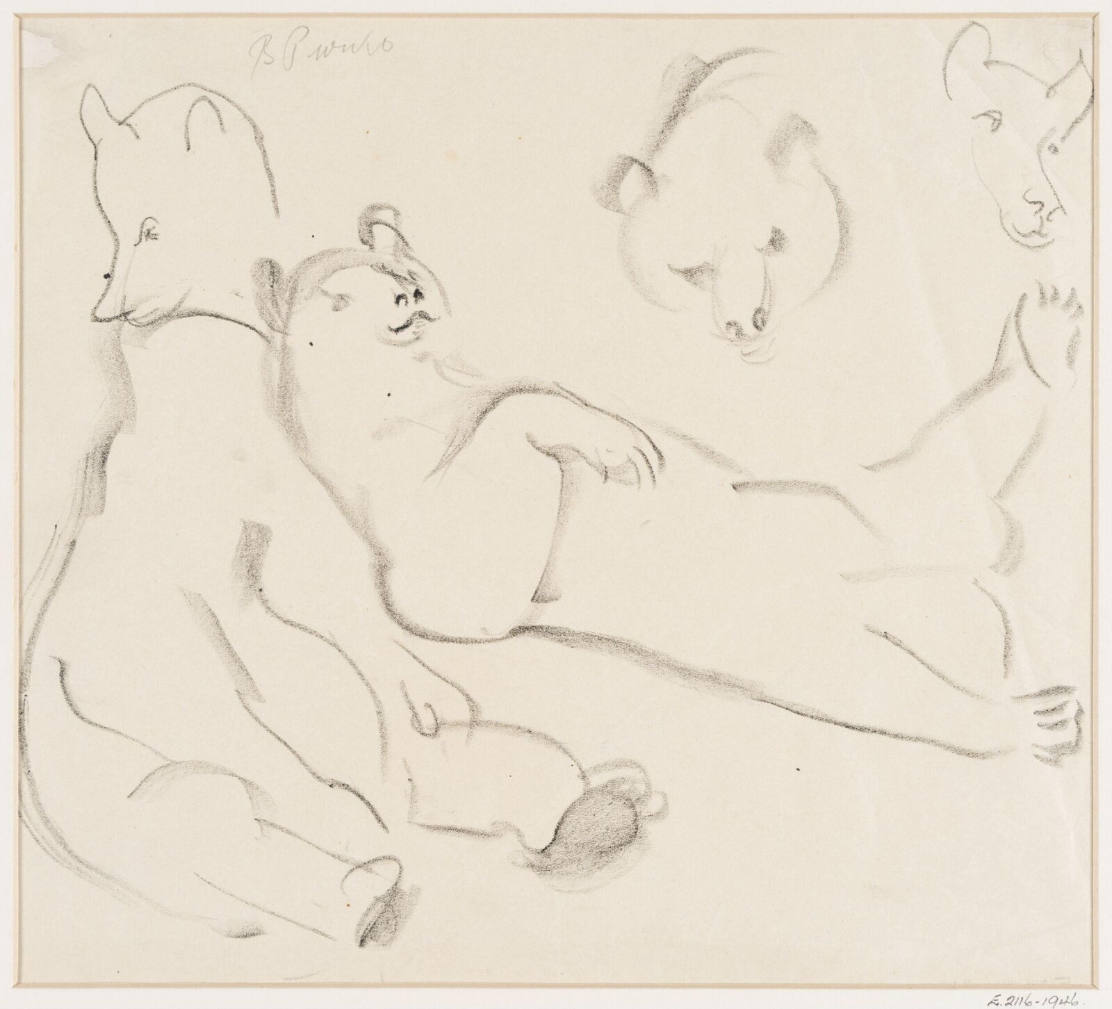 Drawing, Betty Purvis, ca.1920-1935