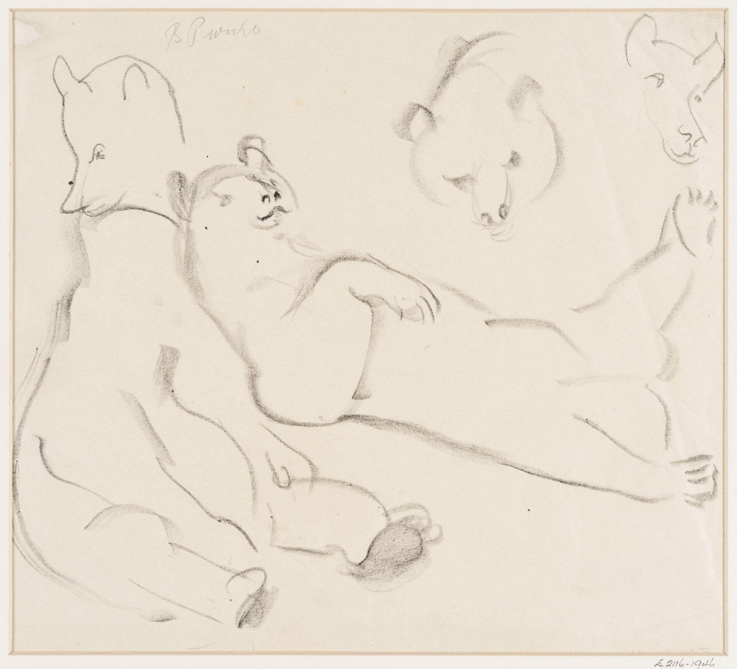 Drawing, Betty Purvis, ca.1920-1935