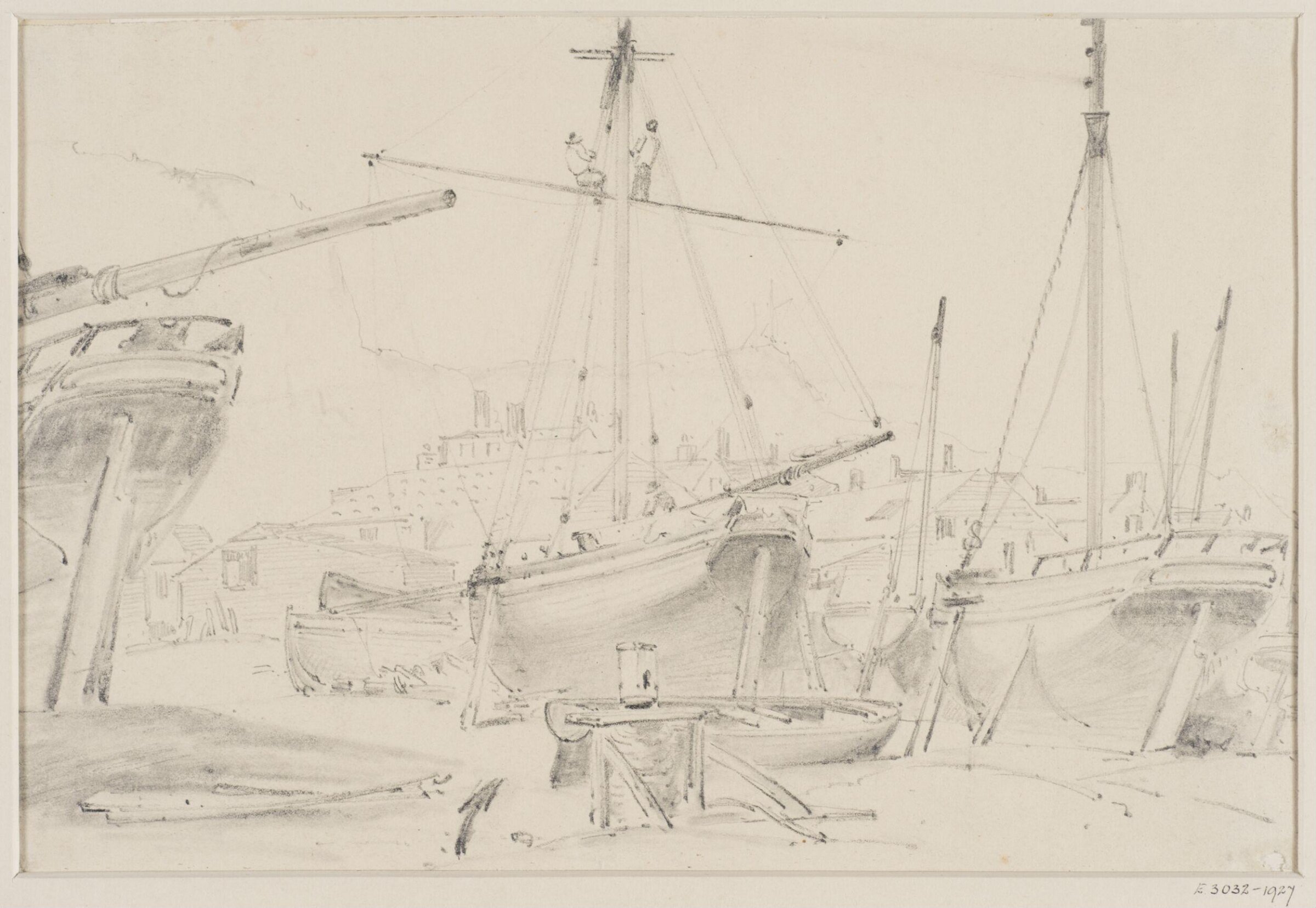 Drawing, Samuel Prout, early 19th century