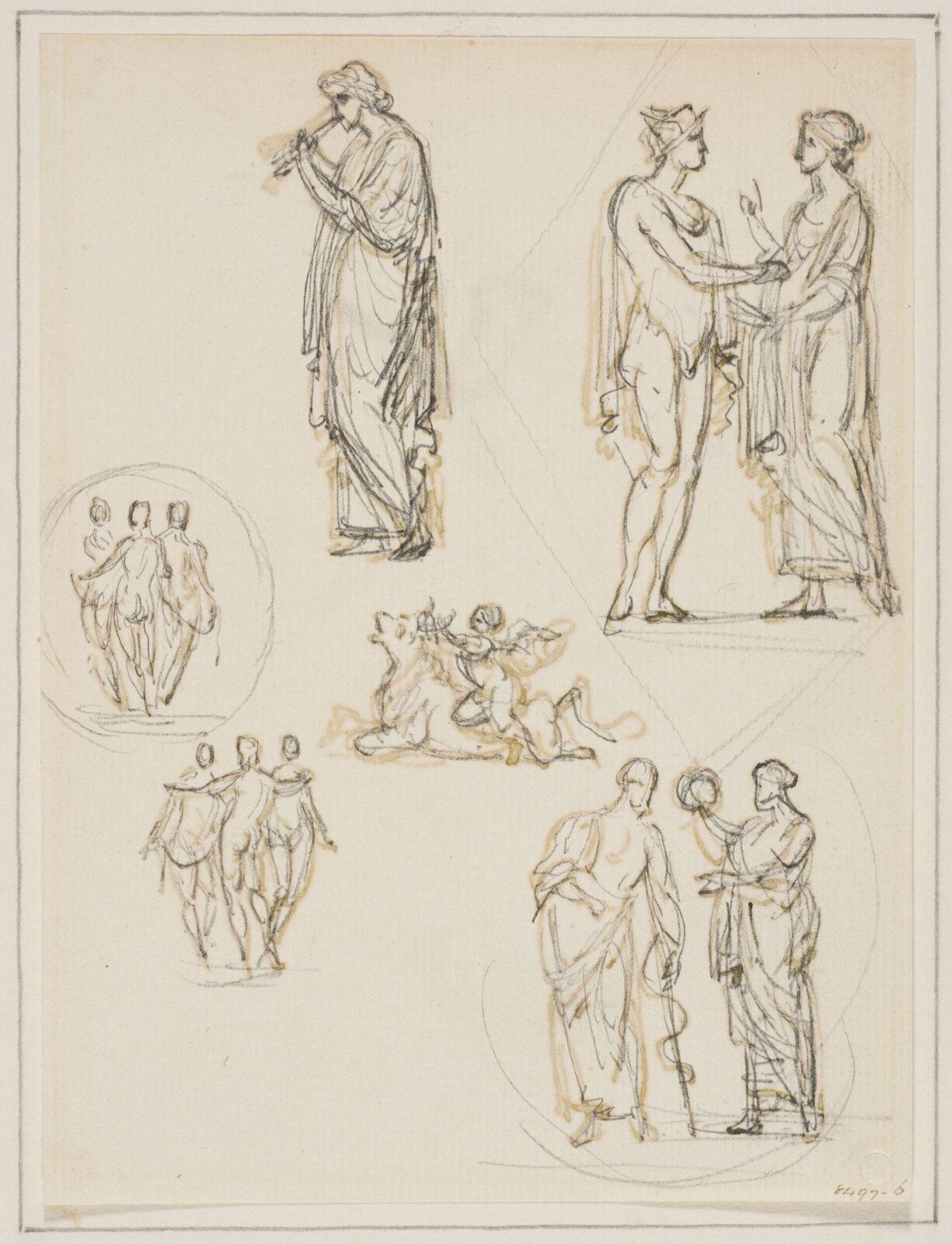 Drawing, James Thornhill, c. 1695-1734