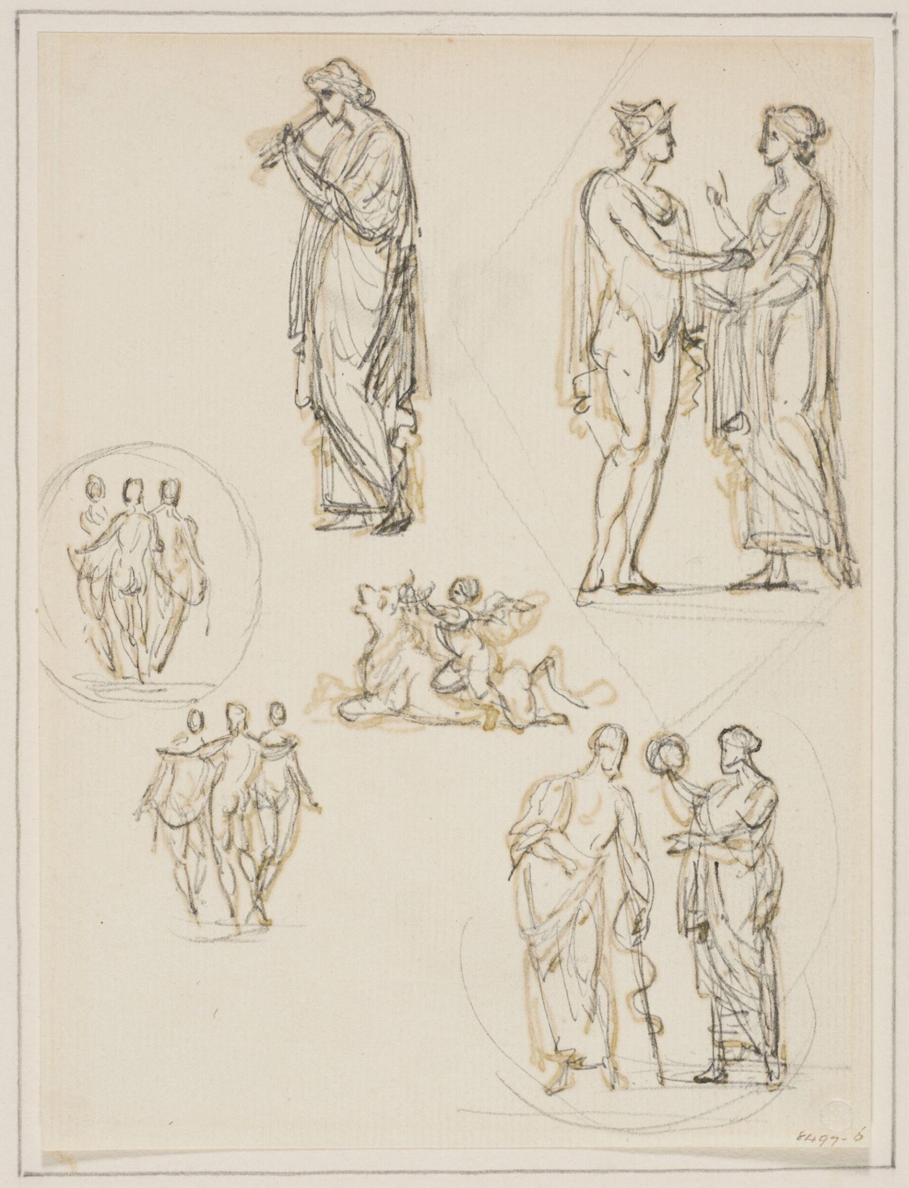 Drawing, James Thornhill, c. 1695-1734