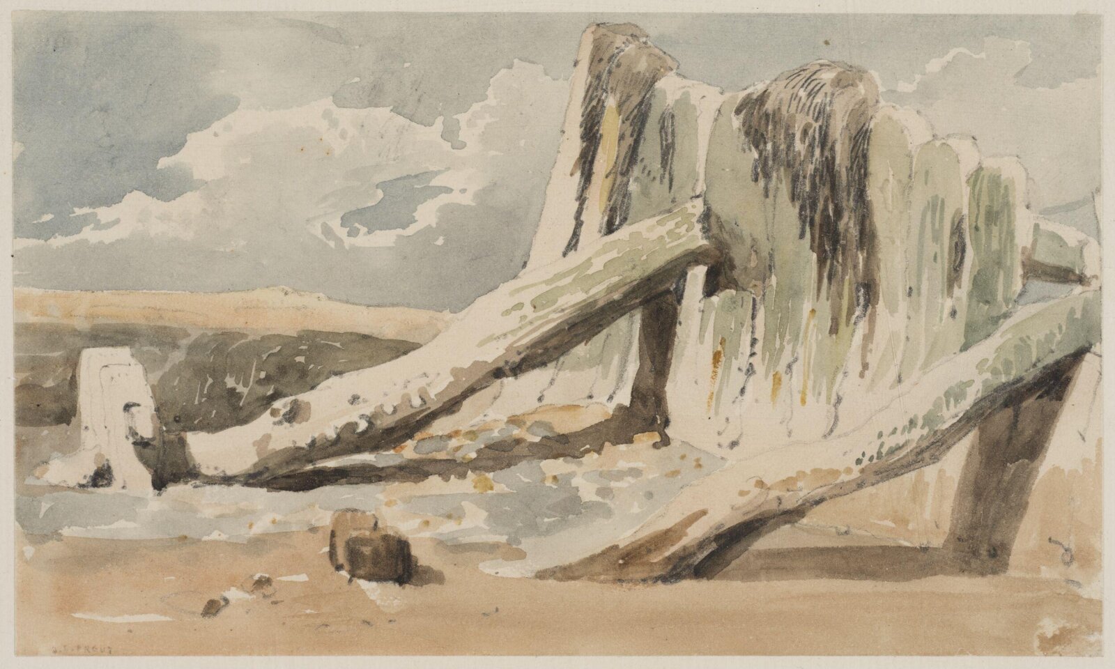 drawing, Skinner Prout