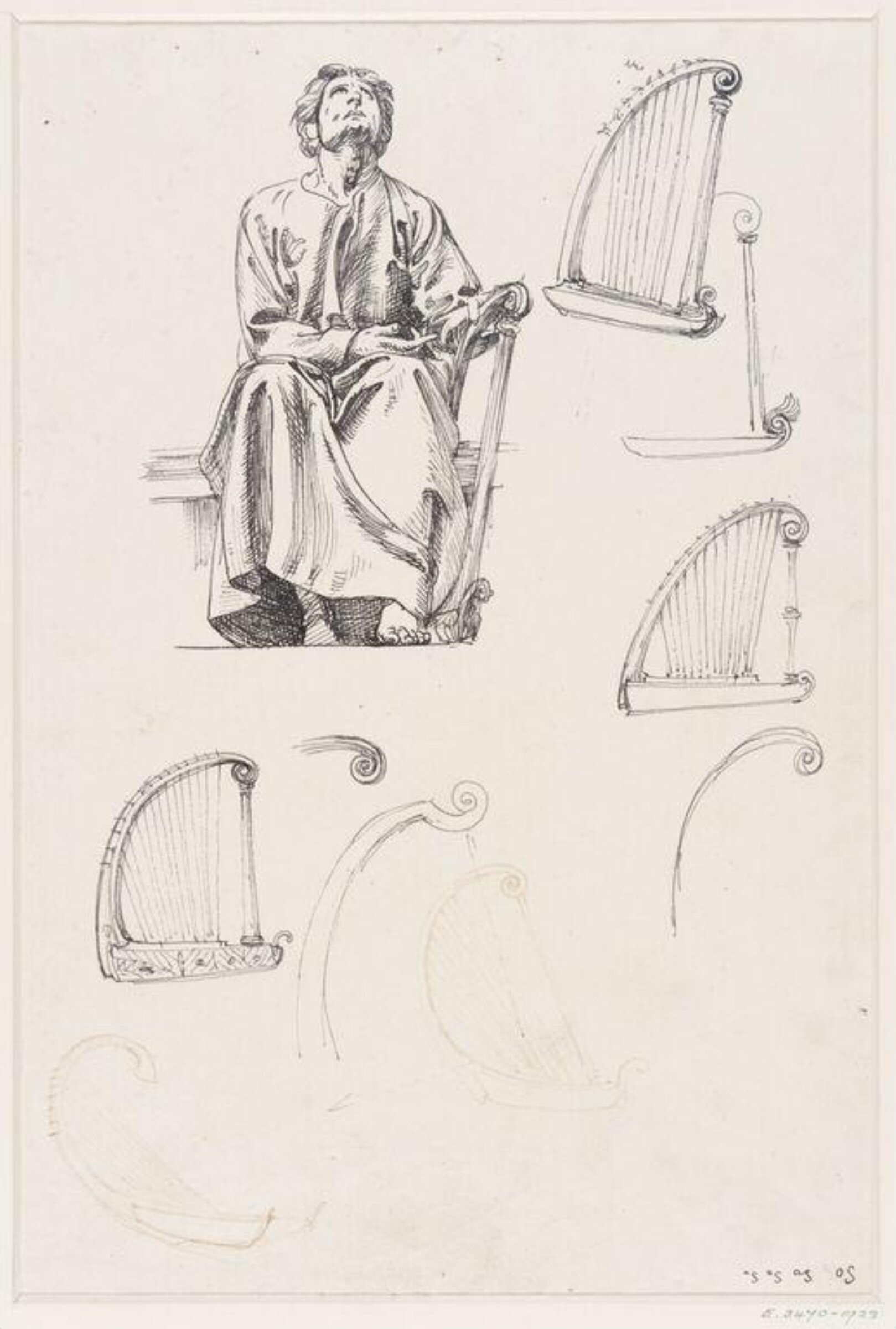 Drawing, Edward John Sir Poynter, ок. 1856–1919