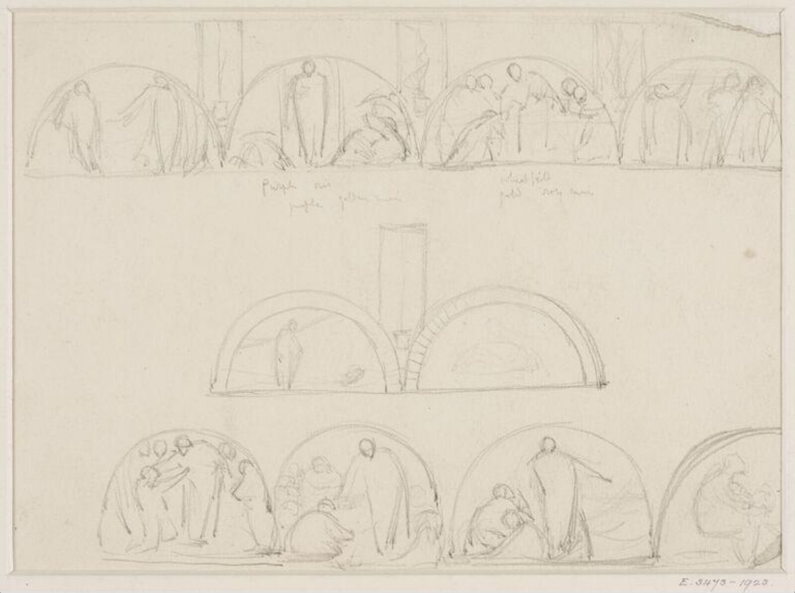 Drawing, Edward John Sir Poynter, c. 1856-1919
