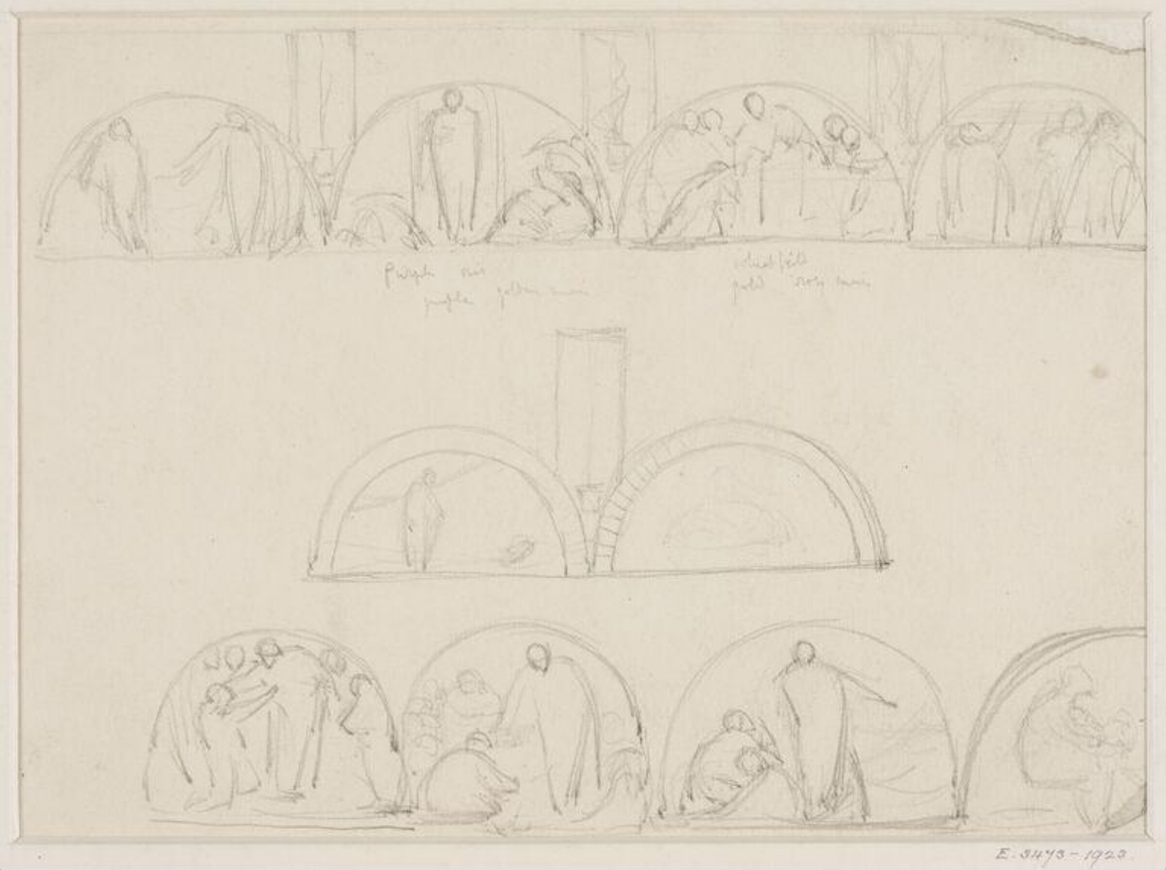 Drawing, Edward John Sir Poynter, ок. 1856–1919
