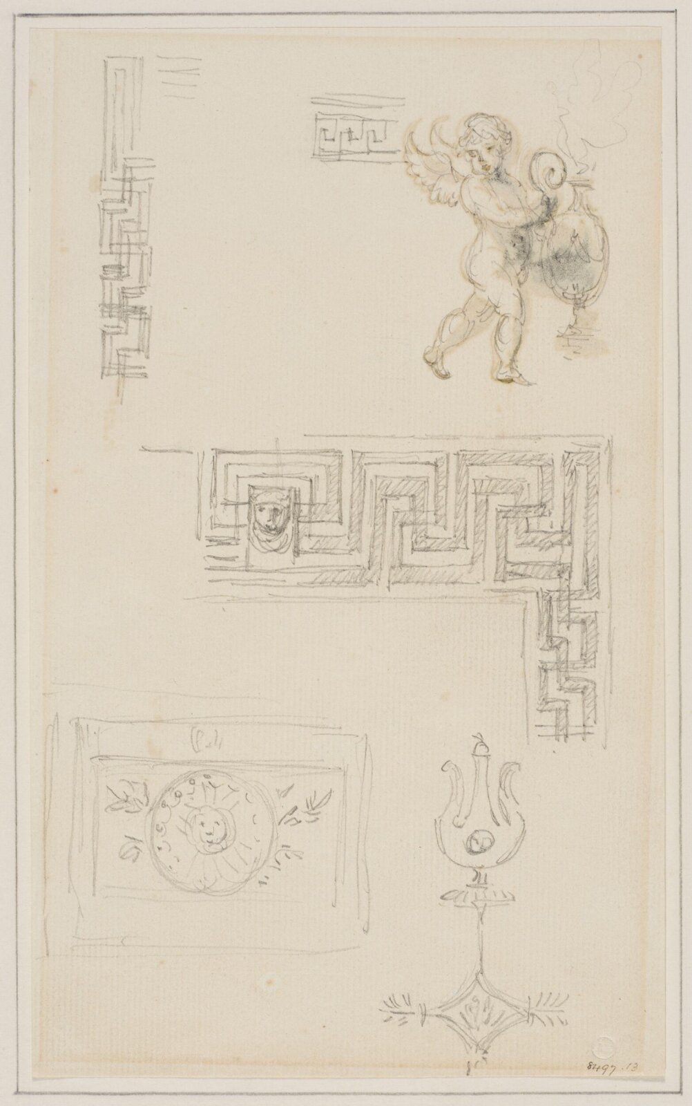 Drawing, James Thornhill, c. 1695-1734