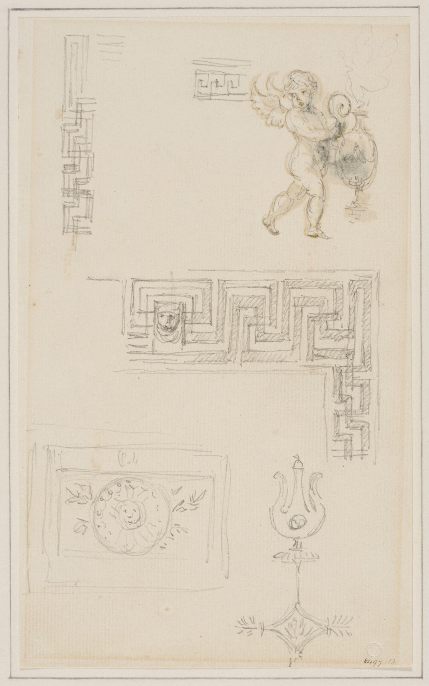 Drawing, James Thornhill, c. 1695-1734