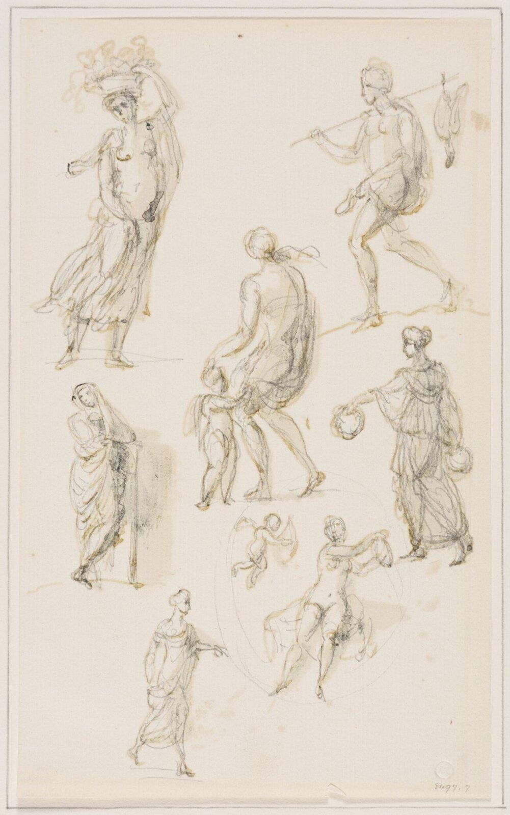Drawing, James Thornhill, c. 1695-1734