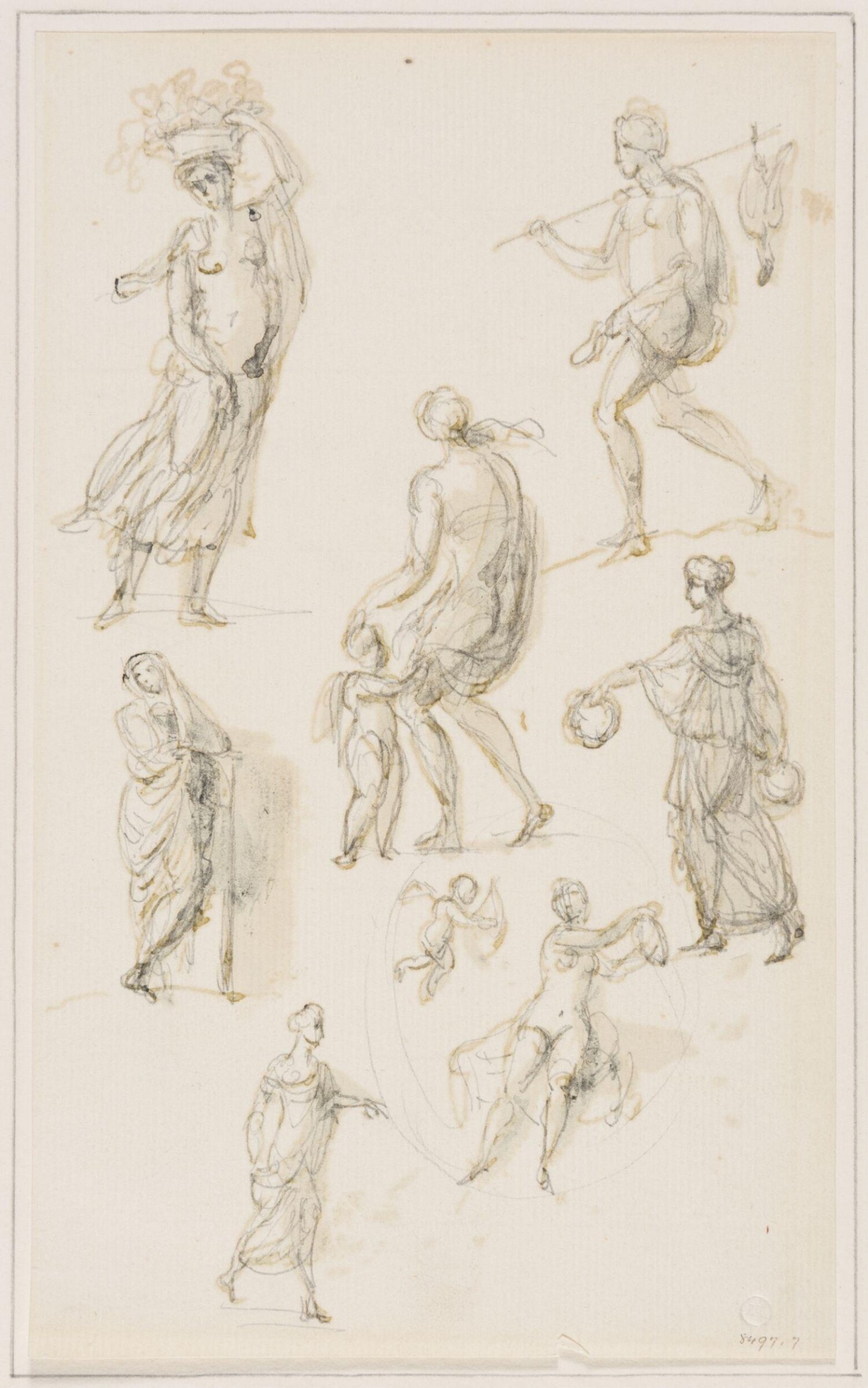 Drawing, James Thornhill, c. 1695-1734