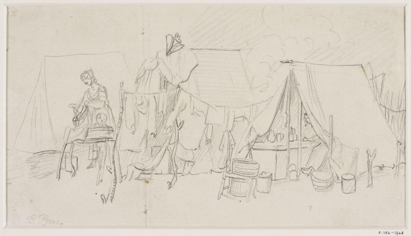 Drawing, Pyne, 1800-1870