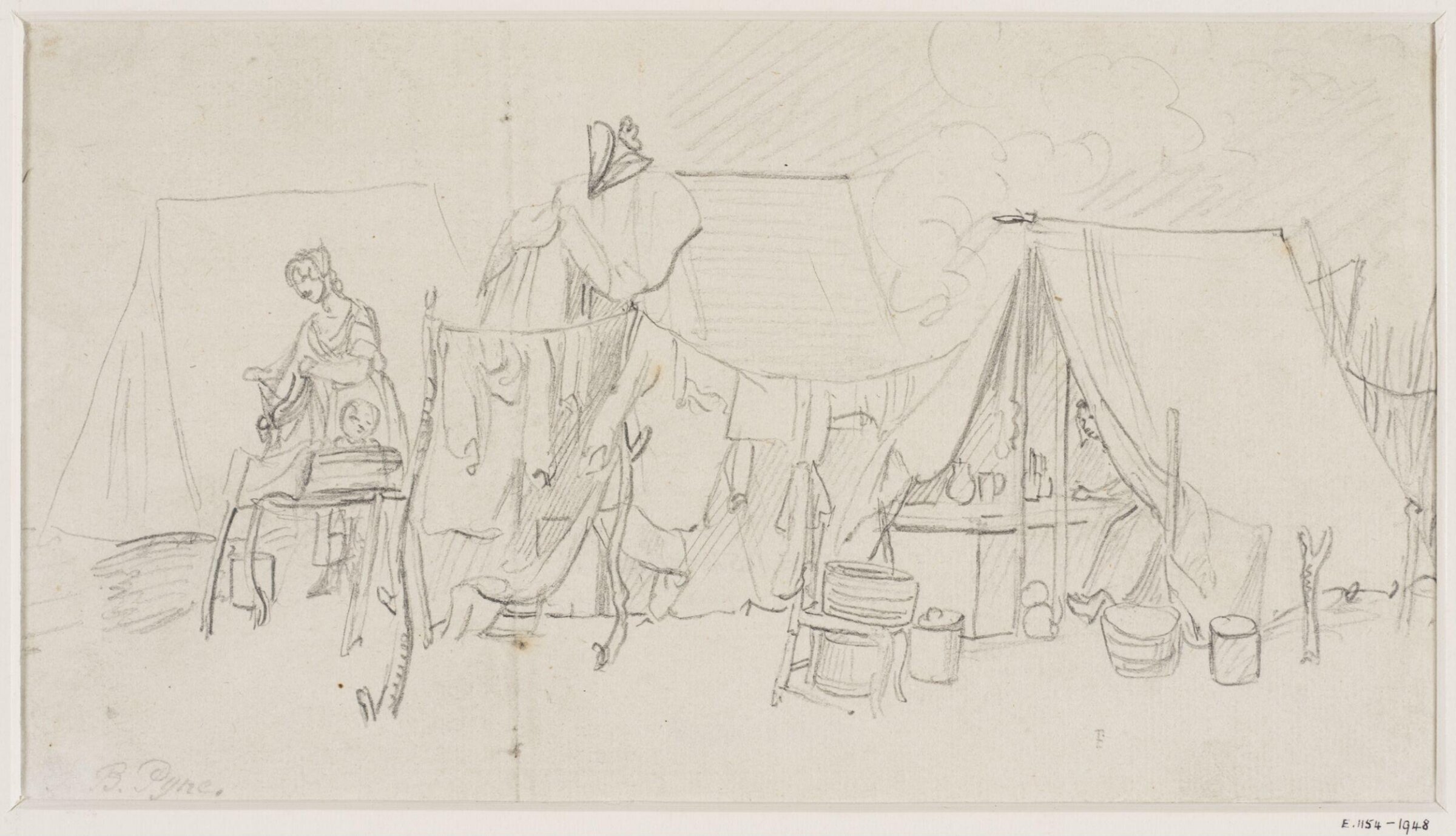 Drawing, Pyne, 1800-1870