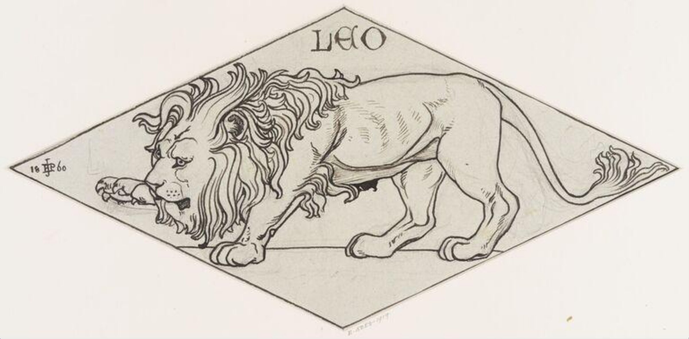 Signs of the Zodiac, Edward John Sir Poynter, 1860