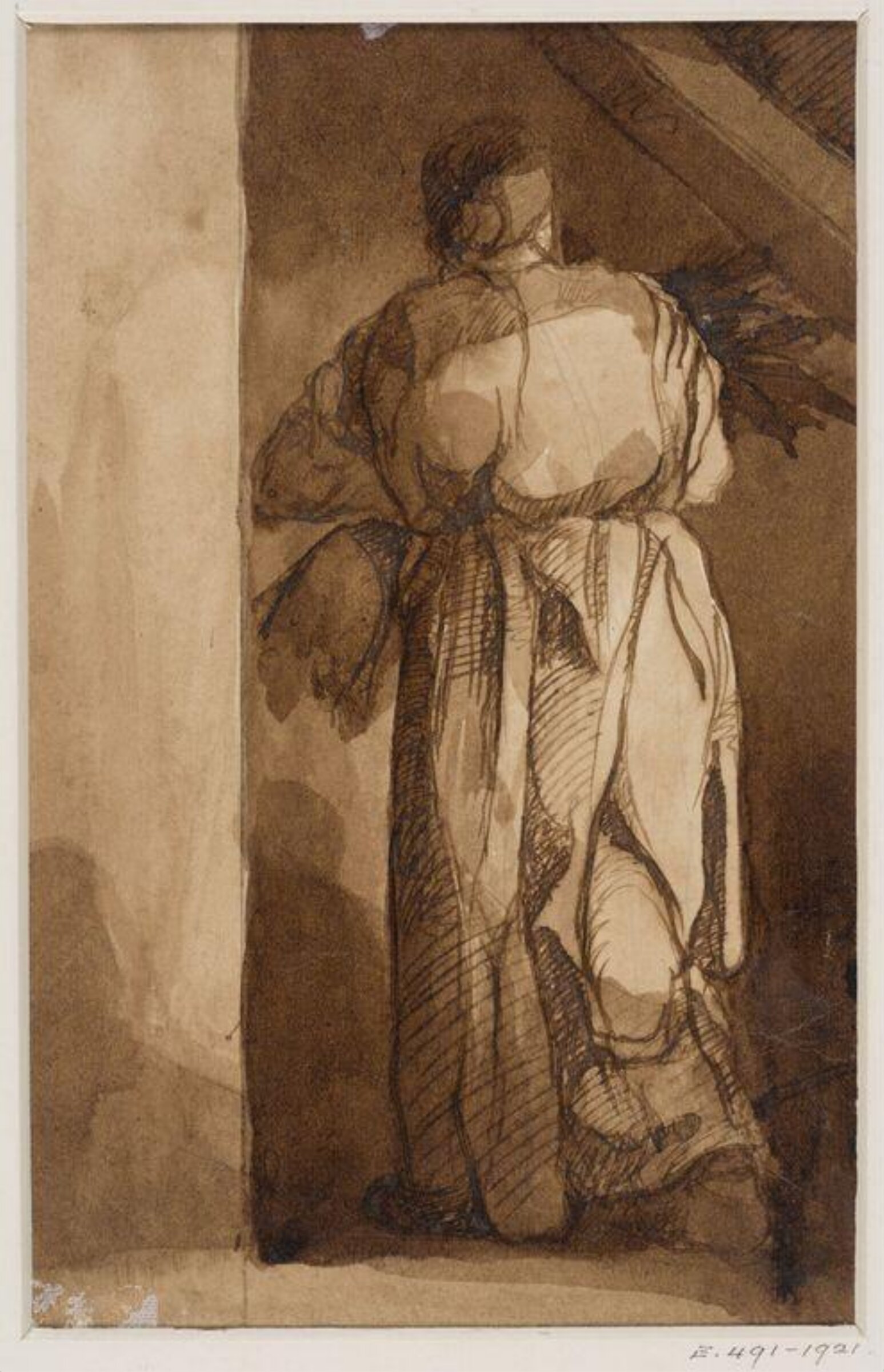 Drawing, william robins, c. 1908
