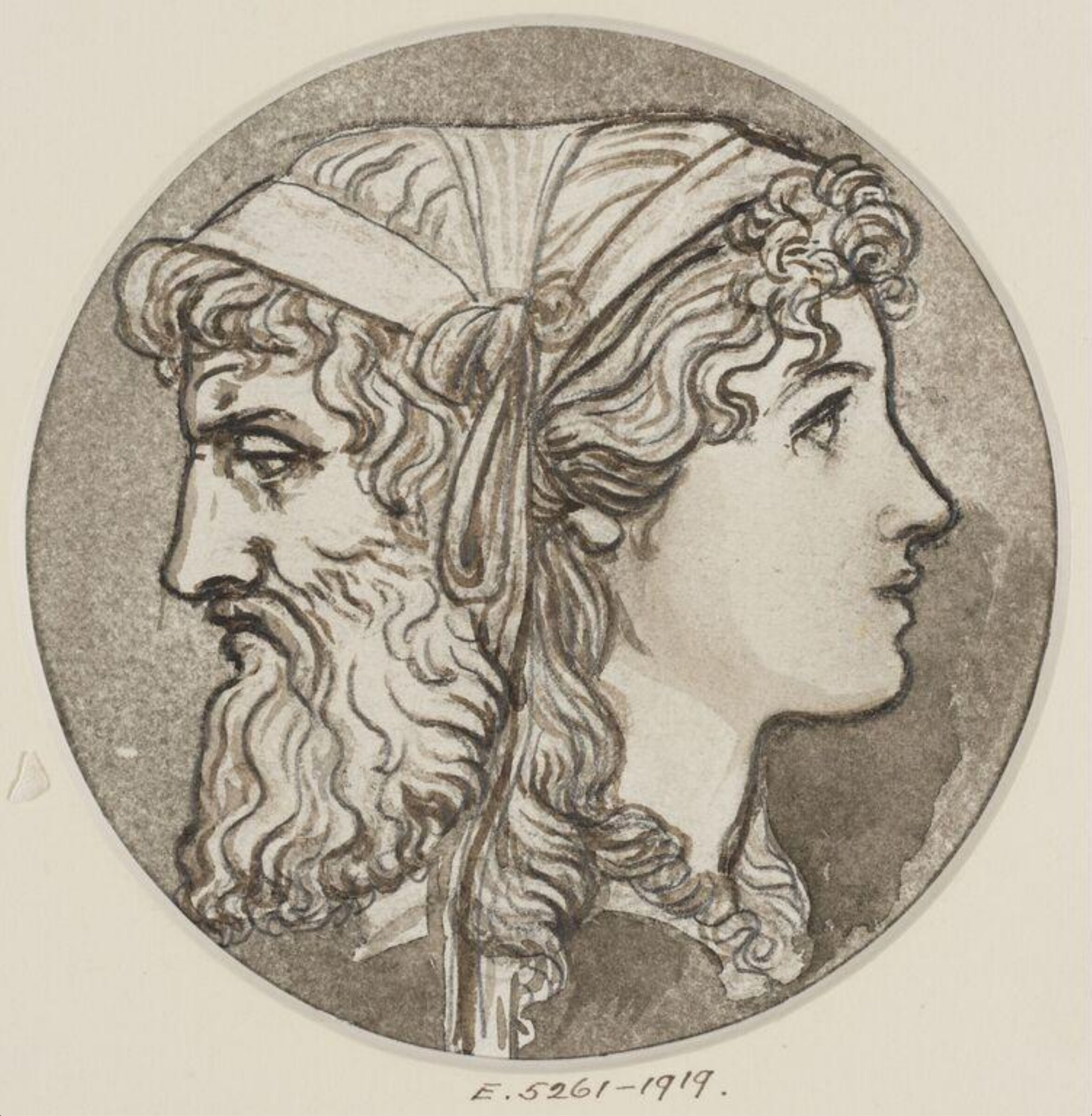 Drawing, Edward John Sir Poynter, 1900