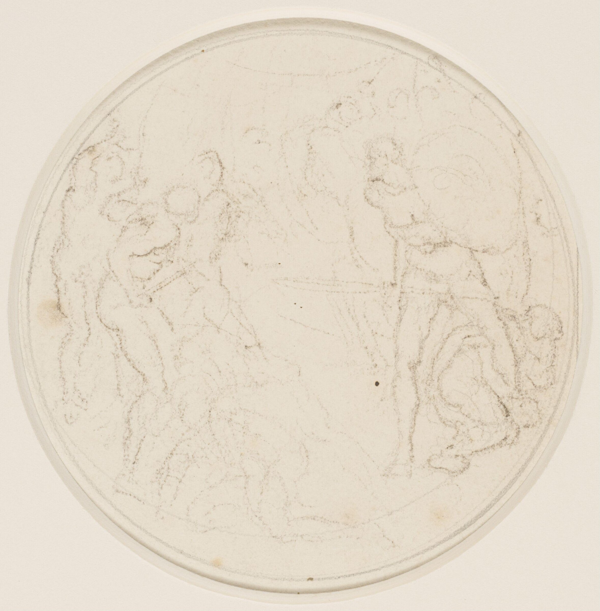 Studies for the Ashanti War Medal, Edward John Poynter, 1874