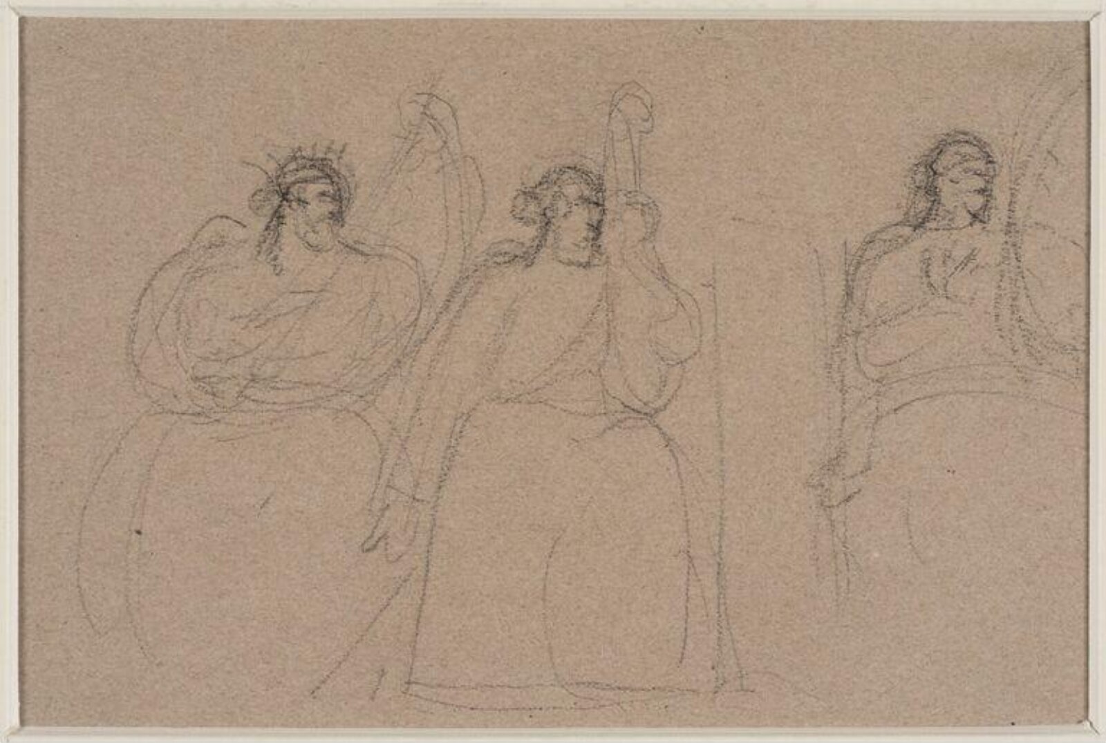 Drawing, Edward John Sir Poynter, c. 1856-1919