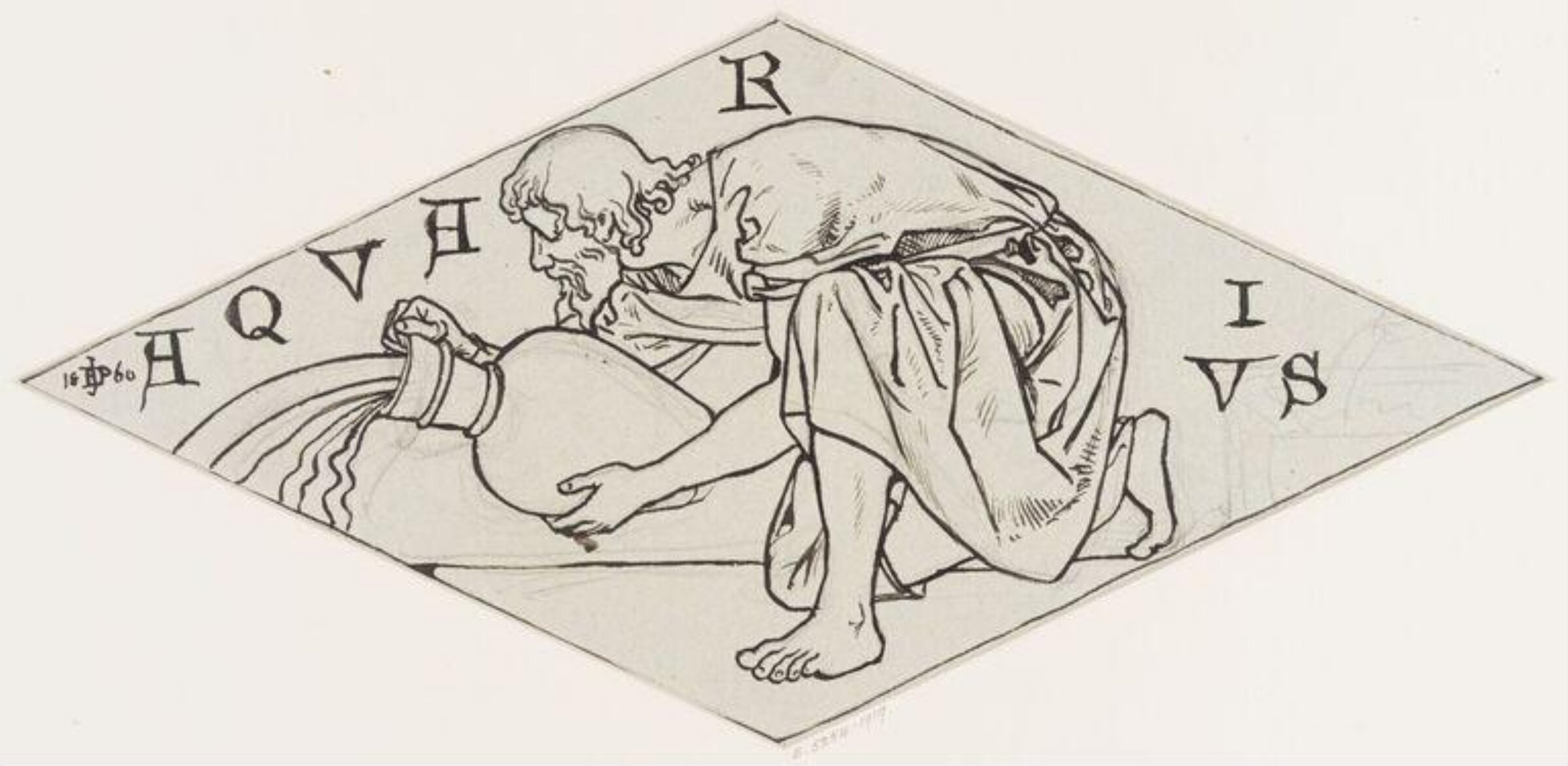 Signs of the Zodiac, Edward John Sir Poynter, 1860