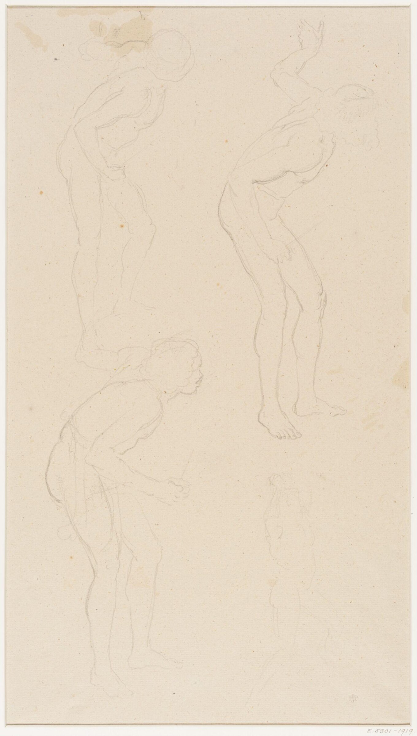 Studies for the Ashanti War Medal, Edward John Poynter, 1874