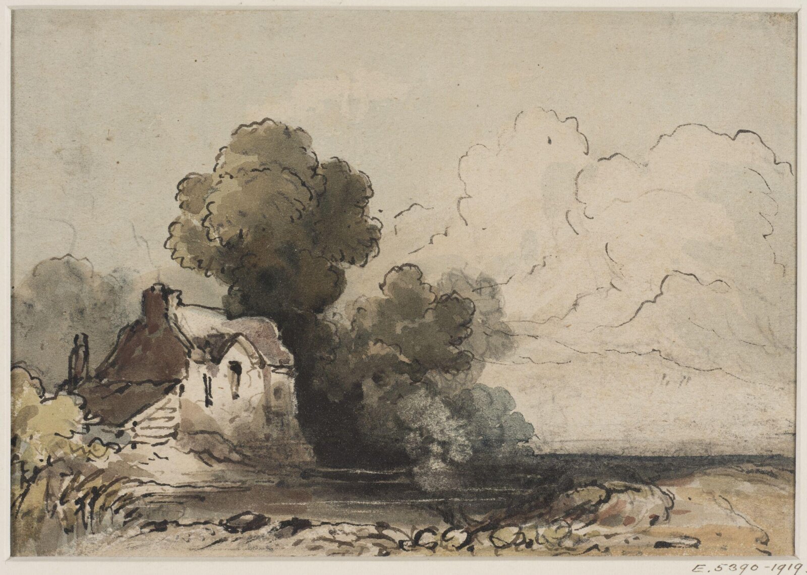 Drawing, Henry Bright, 1814-1873