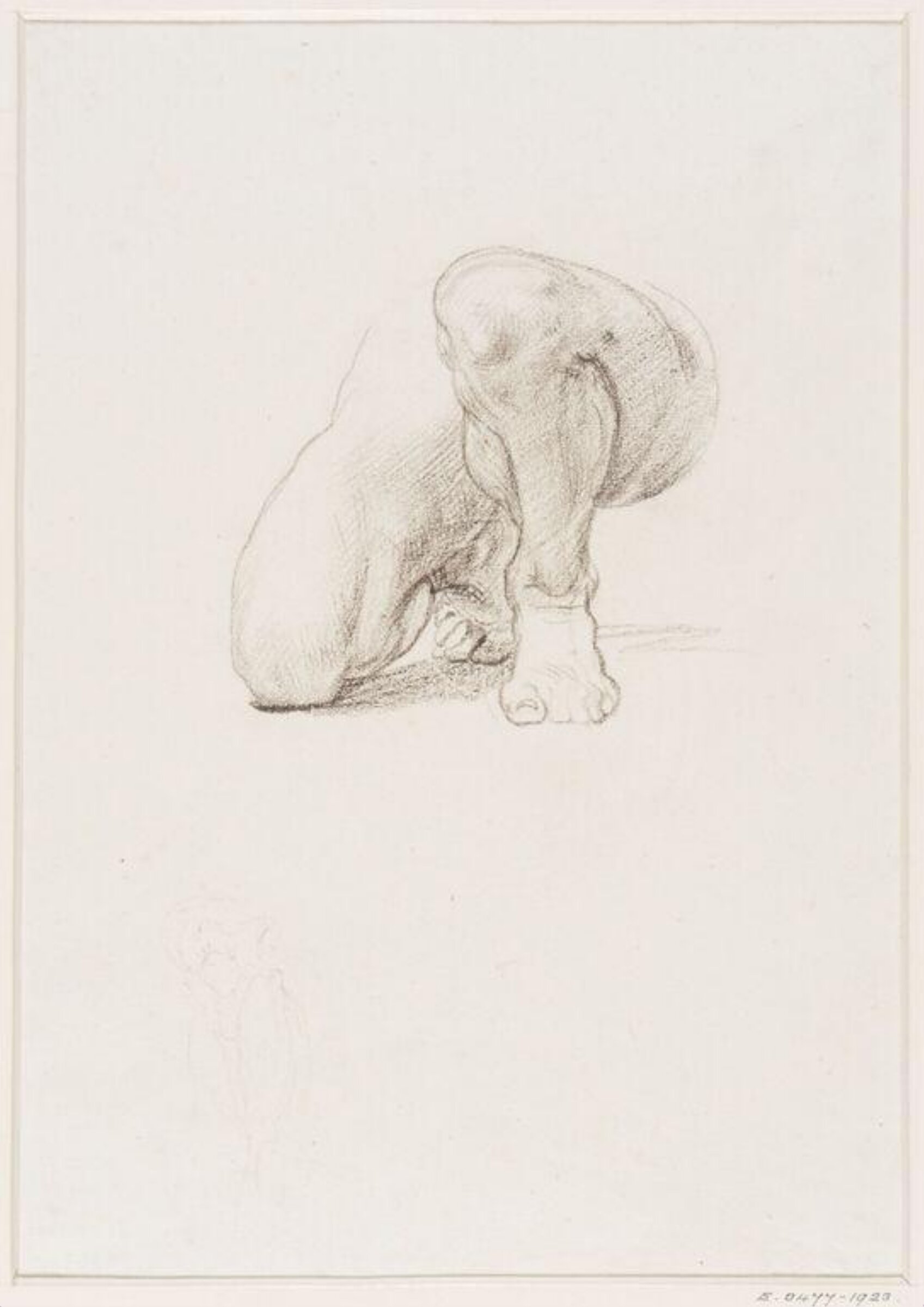 Drawing, Edward John Sir Poynter, ок. 1856–1919