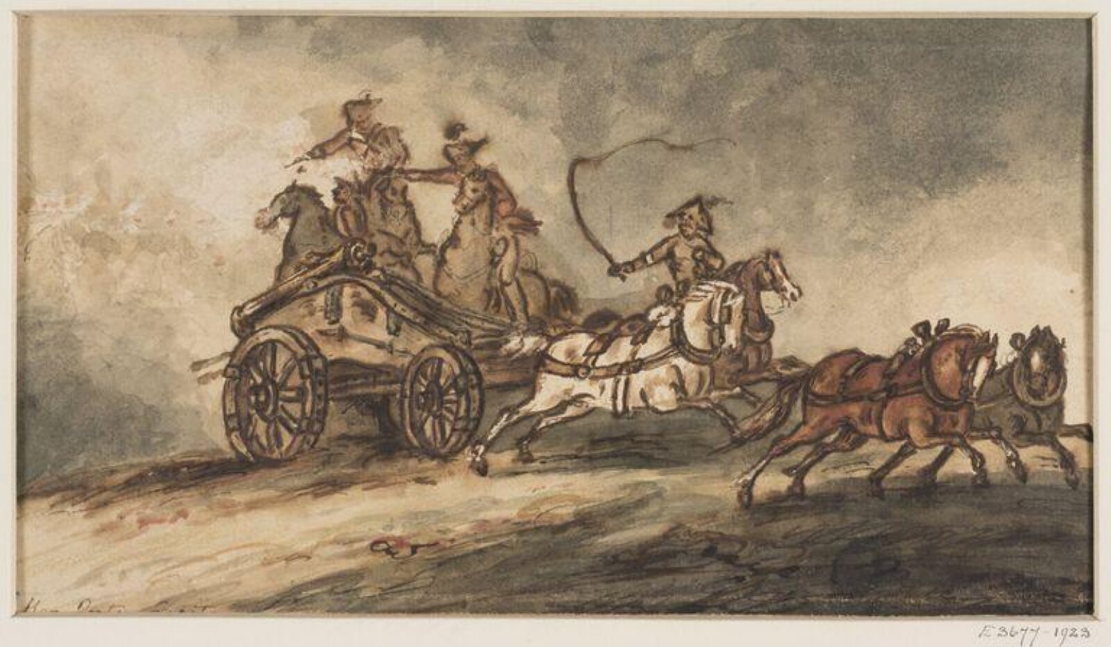 Drawing, Robert Ker Porter, c. 1797-1842