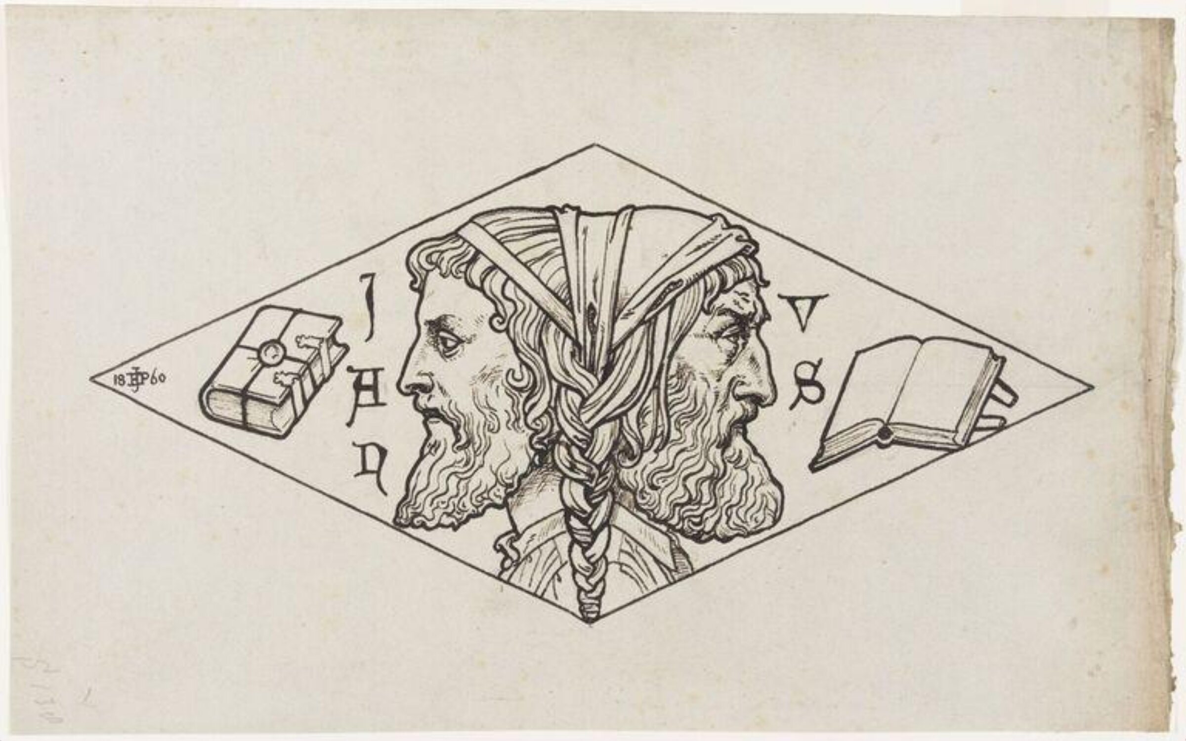 Drawing, Edward John Sir Poynter, 1860