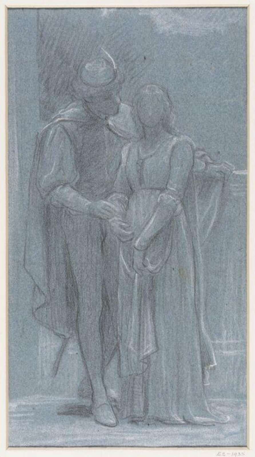 Drawing, Charles Edward Perugini, 1890