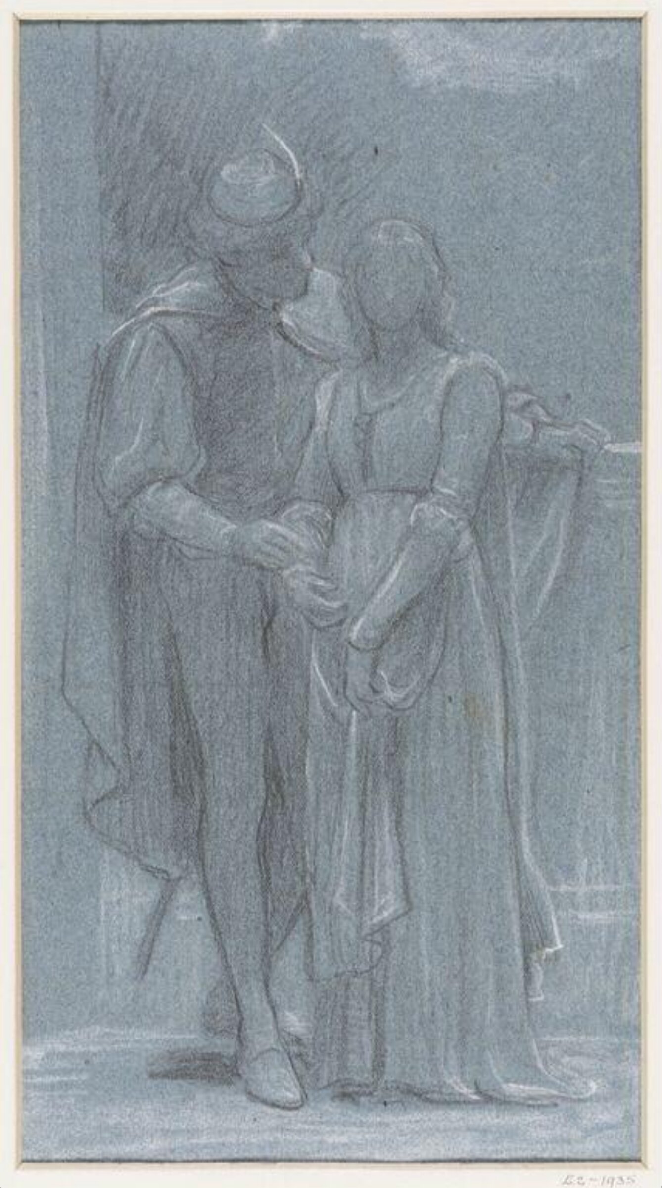 Drawing, Charles Edward Perugini, 1890