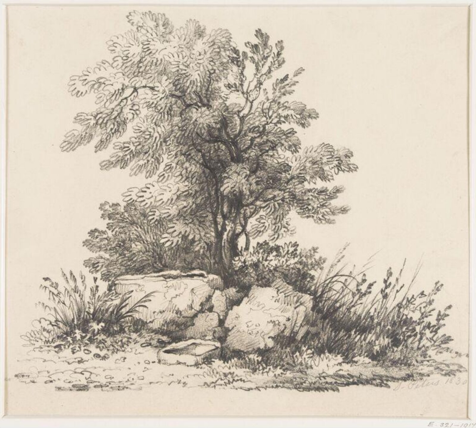 Drawing, S. Peters, 1830