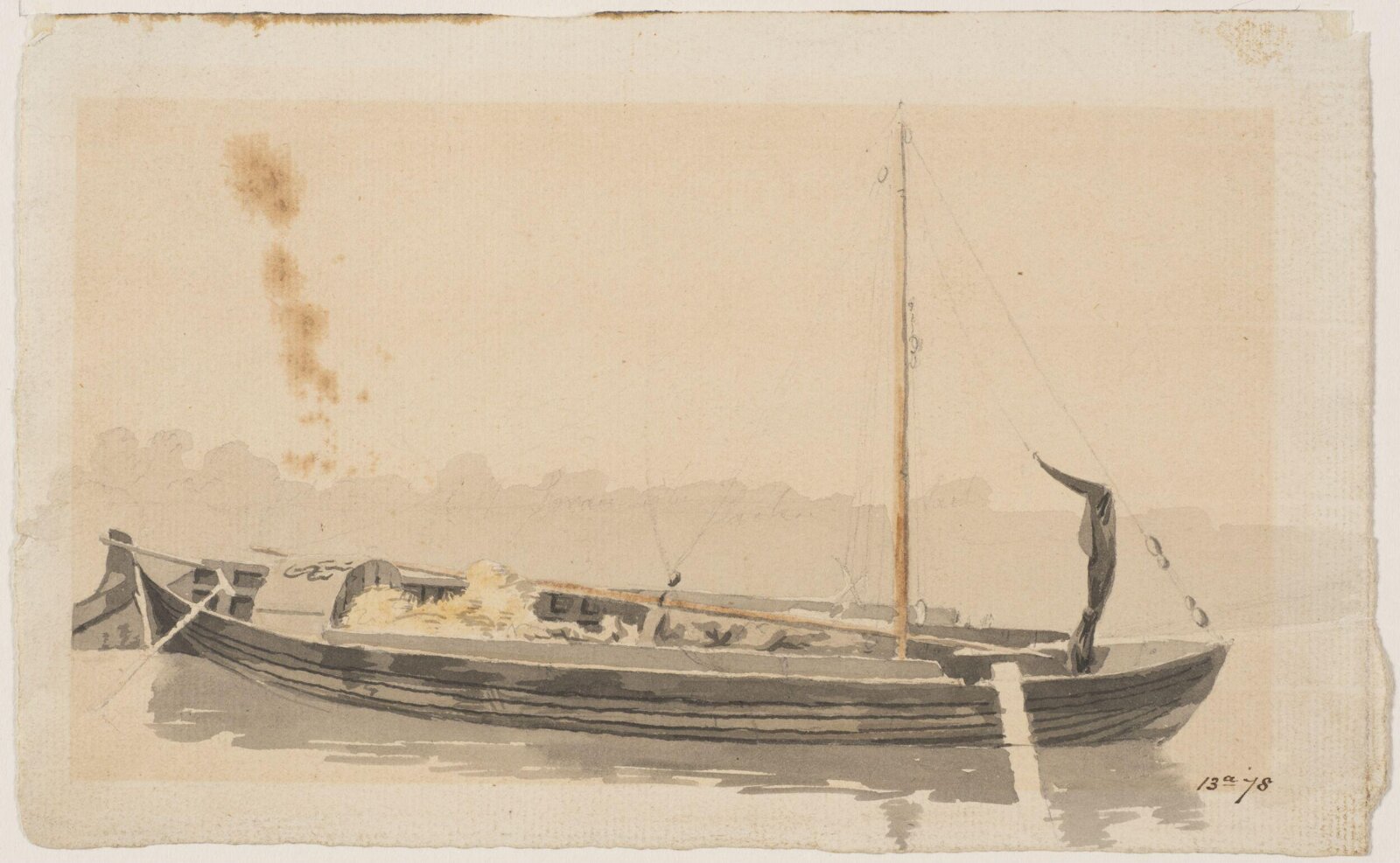 Drawing, William Marlow, c. late 18th century