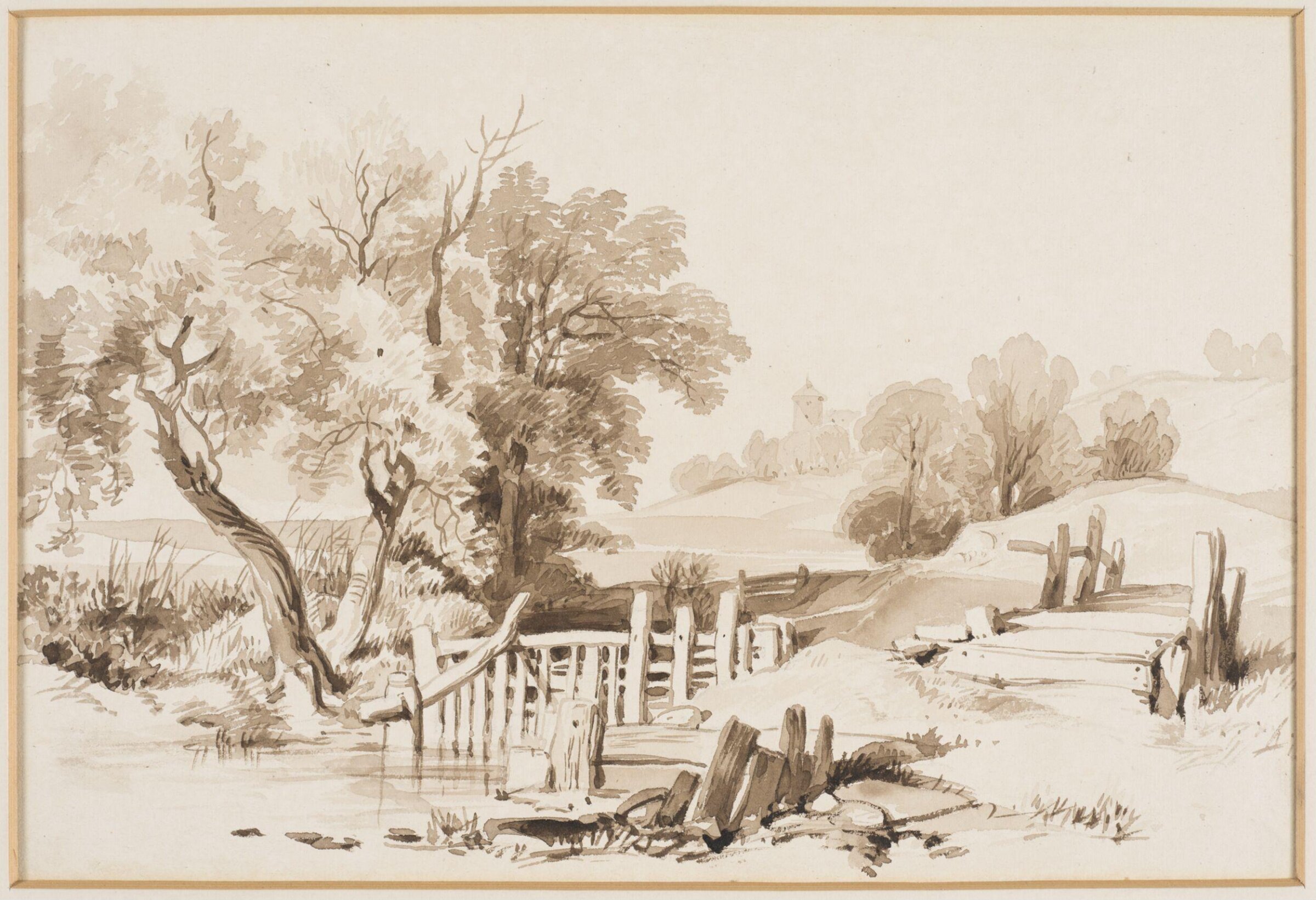 drawing, Henry Courtney Selous