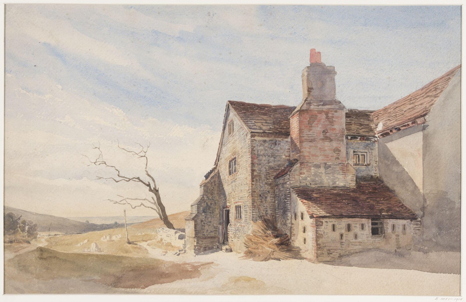 Watercolour, William Henry Stothard Scott, early 19th century