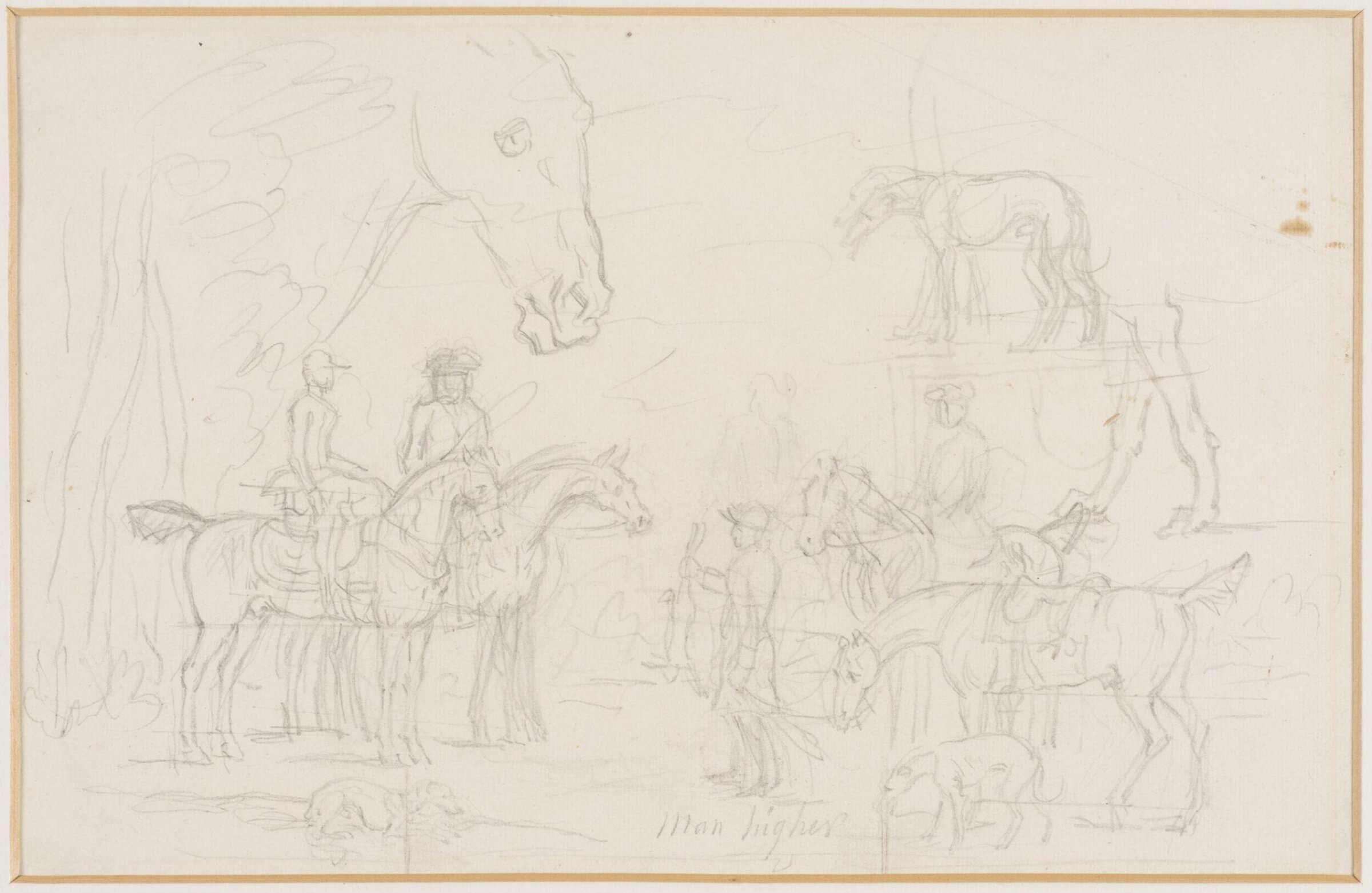 Drawing, James Seymour