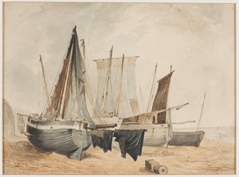 Fishing Boats on Sea-shore