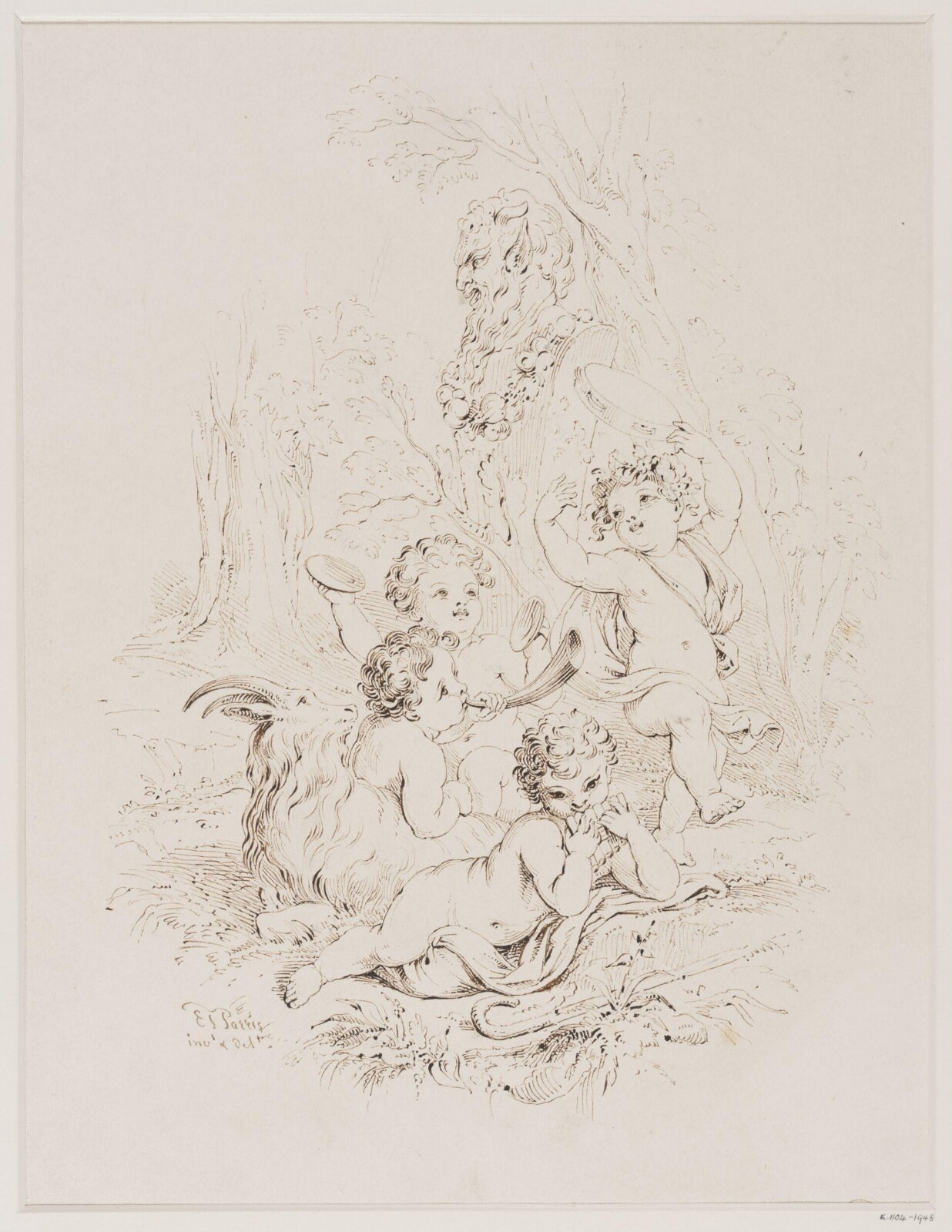 Drawing, Edmond Thomas Parris, 1793-1873