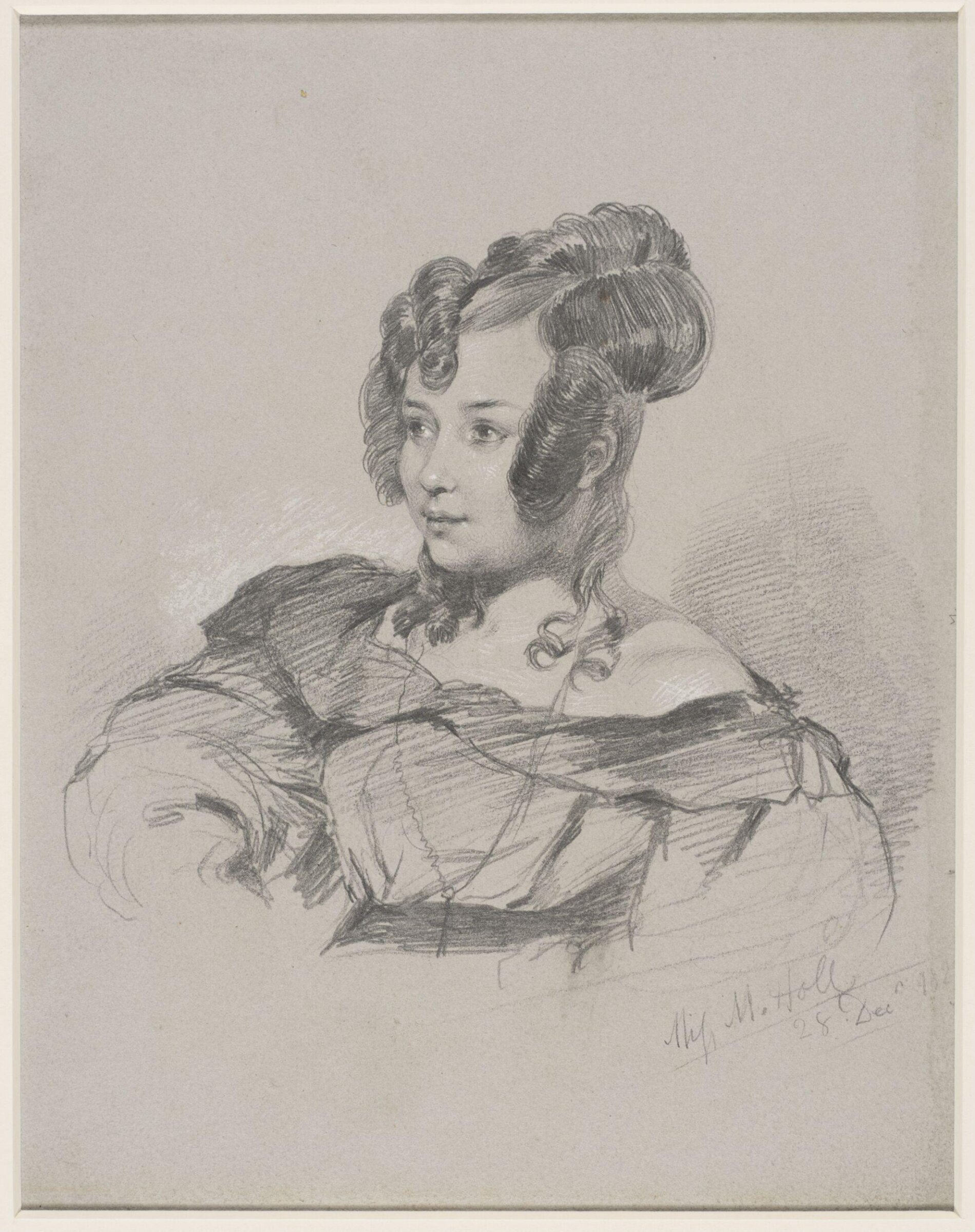 Miss M.Holl, Henry Courtney Selous, ca.1820